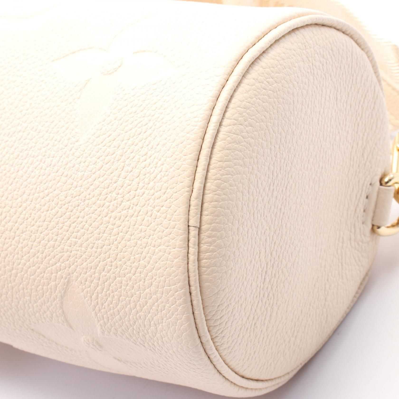 Papillon Bb Shoulder Handbag Empreinte Cream M 45994 — view 5