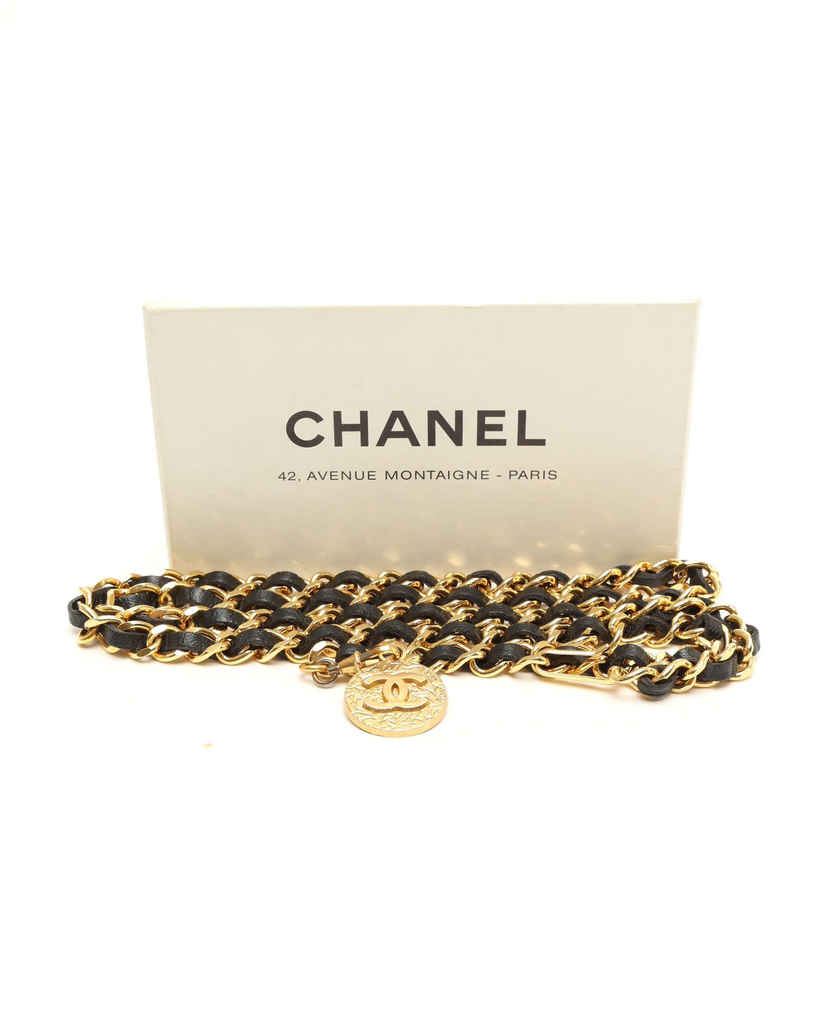 Coco Mark Chain Belt — view 2