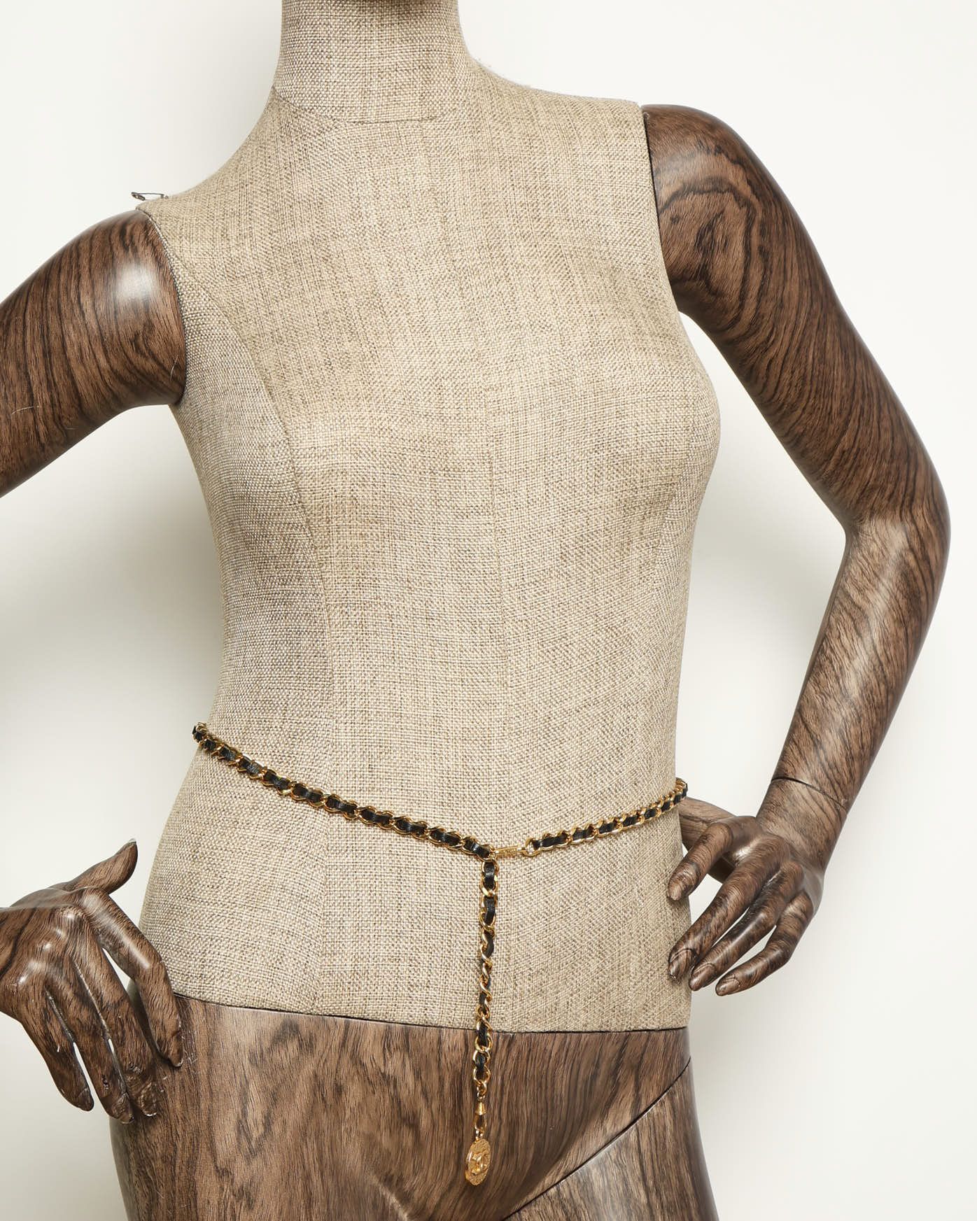 Coco Mark Chain Belt — view 4