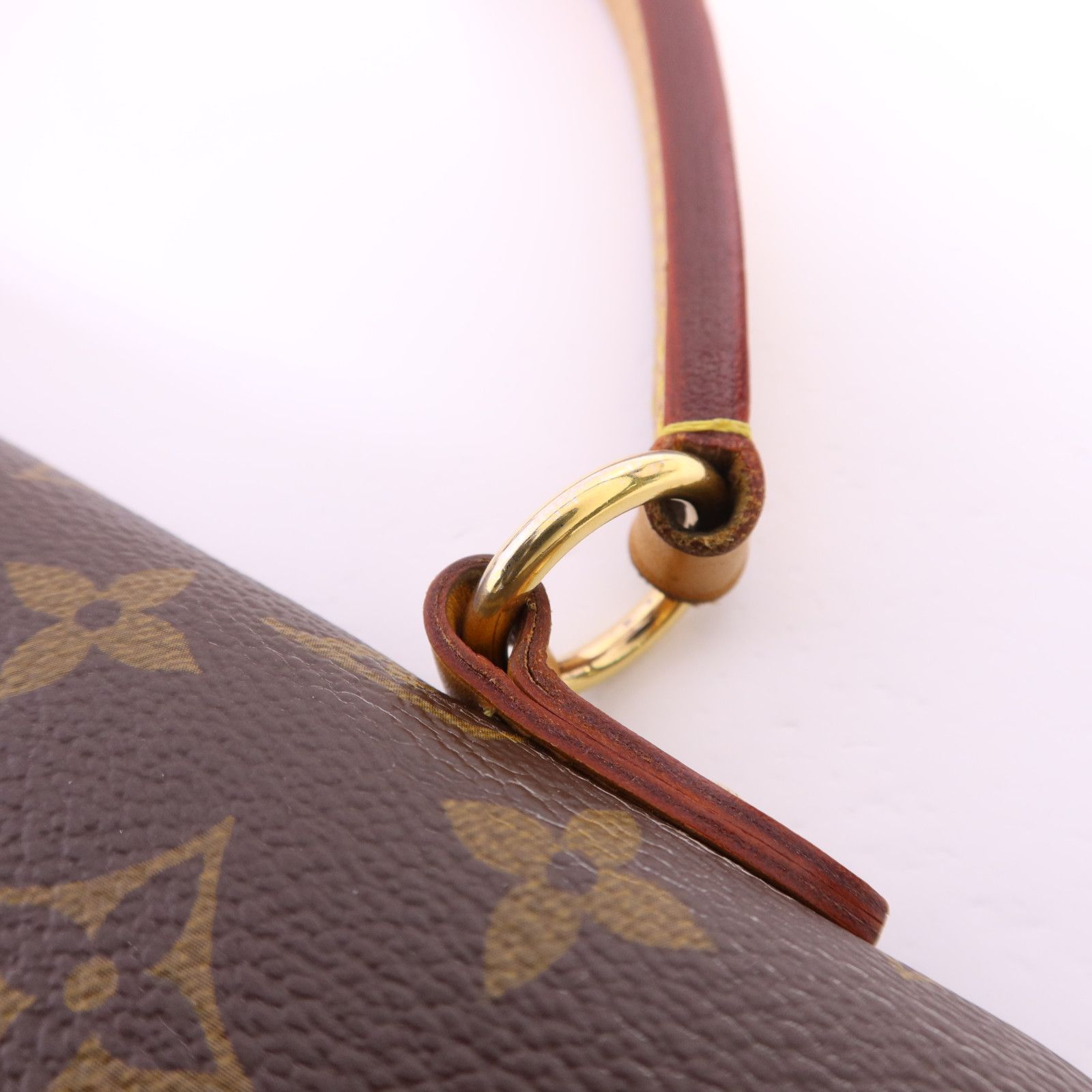 Monogram Cluny Mm Hand-milled Shoulder Bag Brown Blue 2way Shoulder Bag M 42735 — view 12