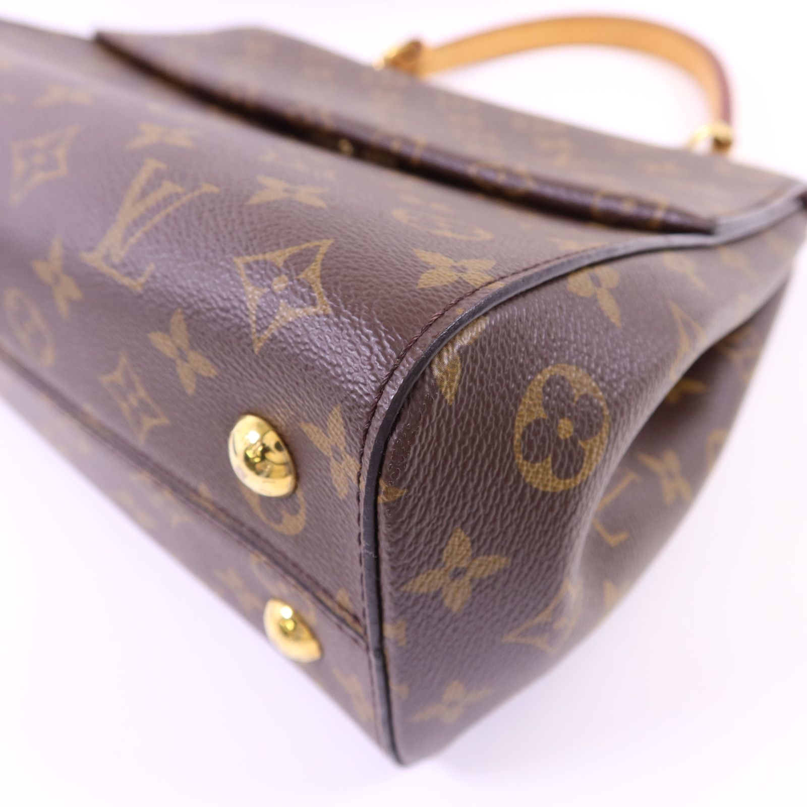 Monogram Cluny Mm Hand-milled Shoulder Bag Brown Blue 2way Shoulder Bag M 42735 — view 14