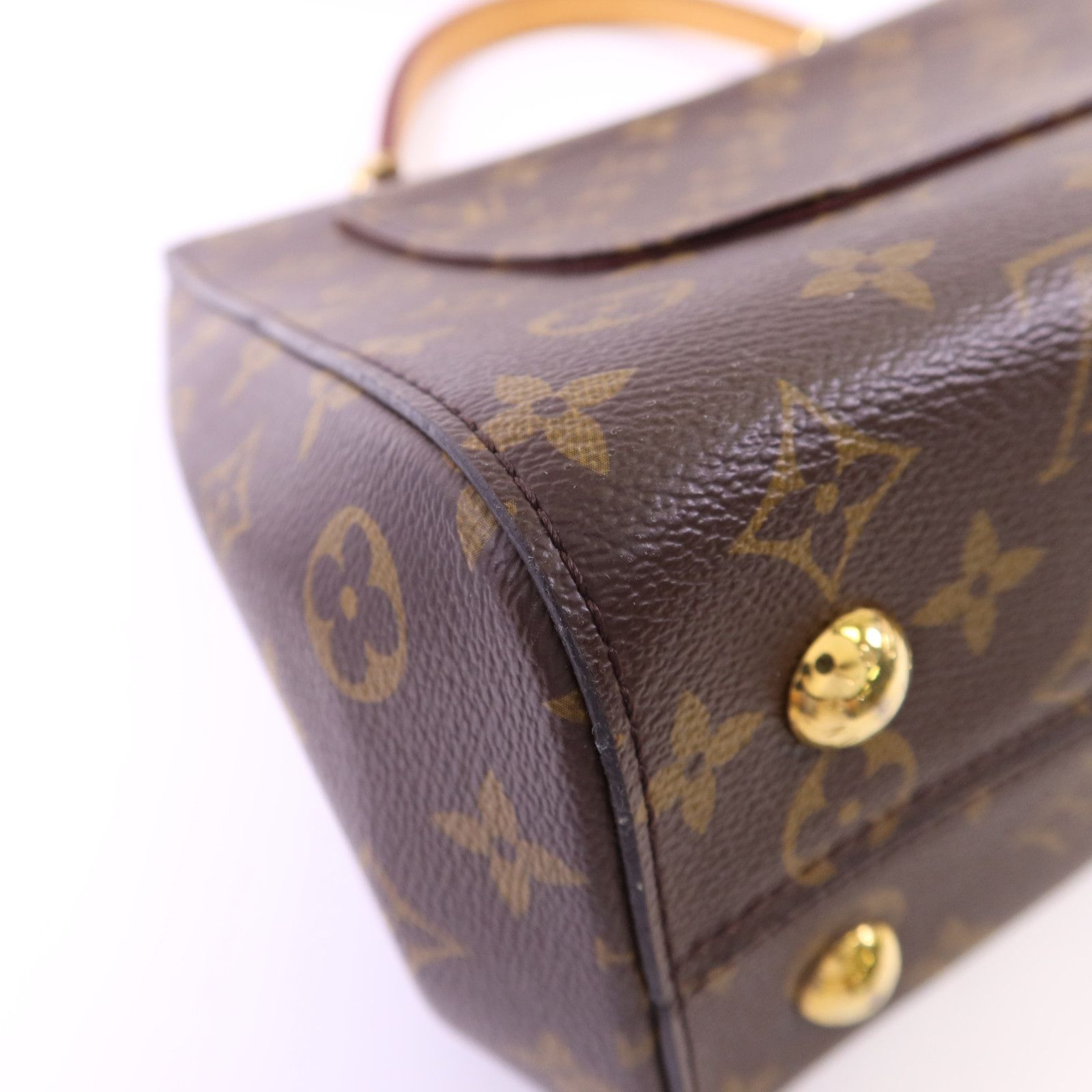 Monogram Cluny Mm Hand-milled Shoulder Bag Brown Blue 2way Shoulder Bag M 42735 — view 17