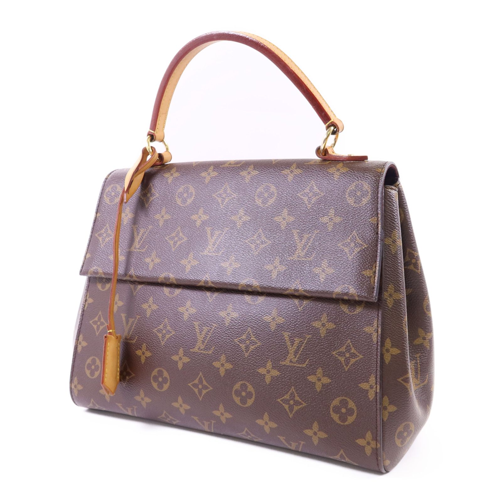 Monogram Cluny Mm Hand-milled Shoulder Bag Brown Blue 2way Shoulder Bag M 42735 — view 3