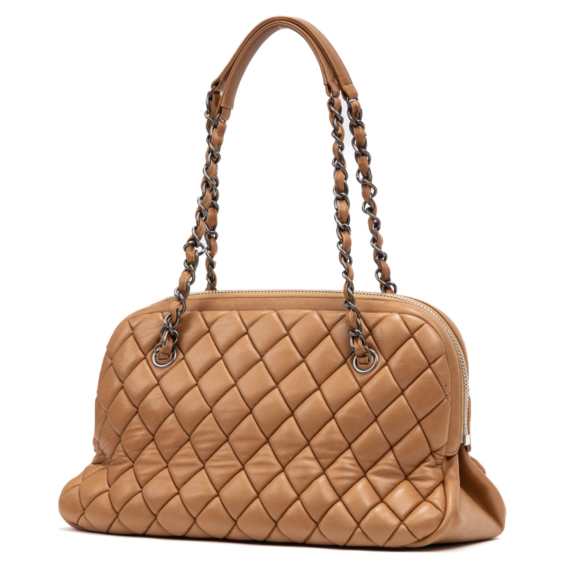CC Dome Bag Quilted Lambskin Leather — view 2