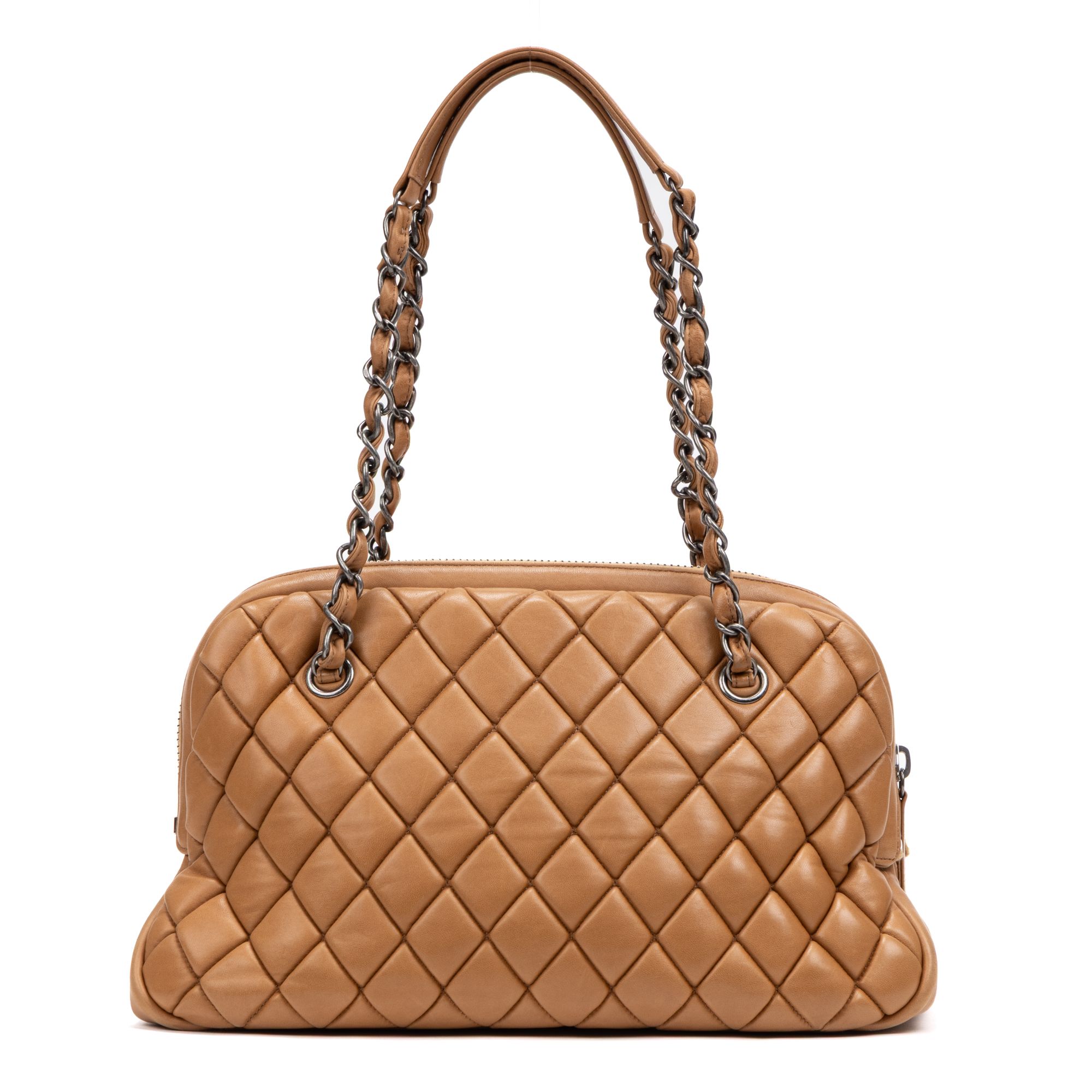 CC Dome Bag Quilted Lambskin Leather — view 5