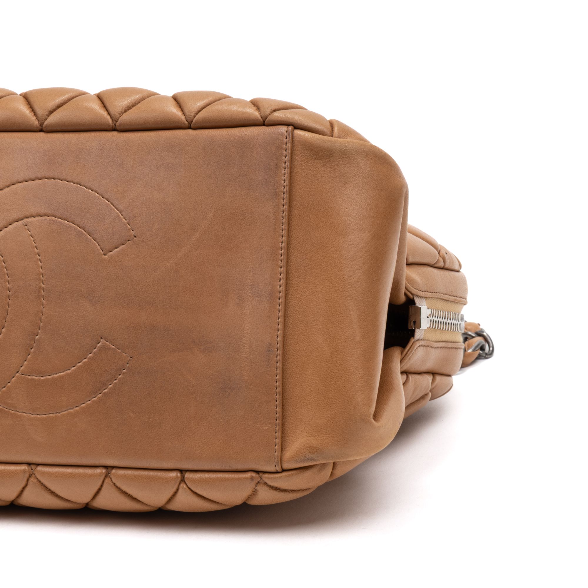 CC Dome Bag Quilted Lambskin Leather — view 8