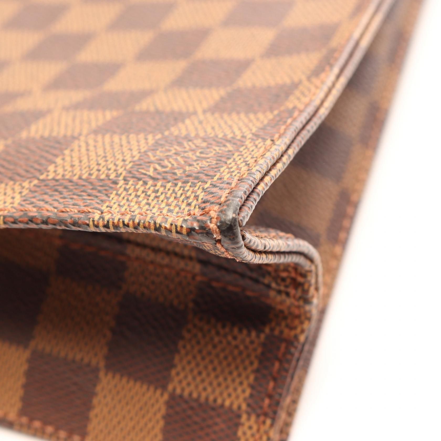 Damier Ebene Sac Plat — view 9