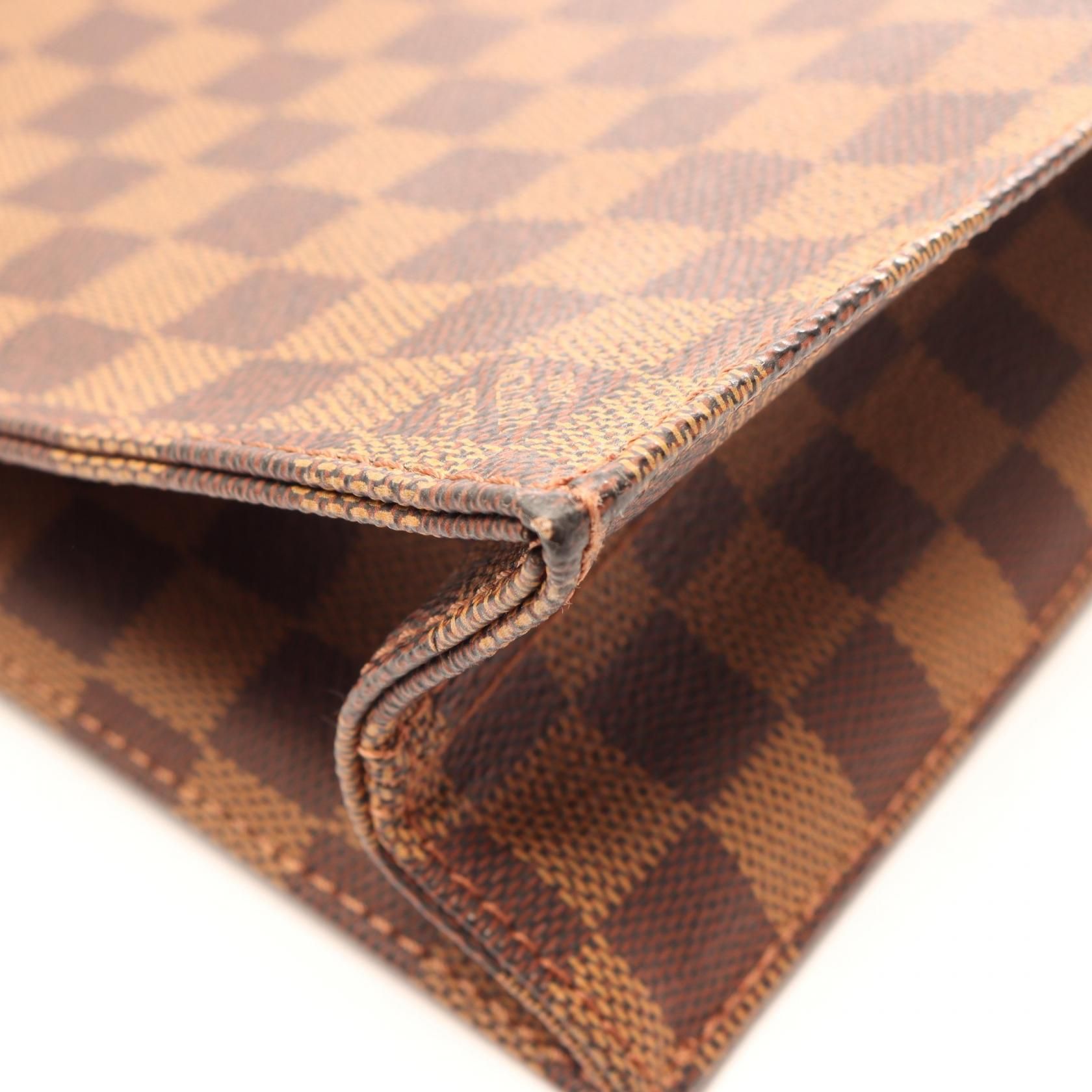 Damier Ebene Sac Plat — view 10