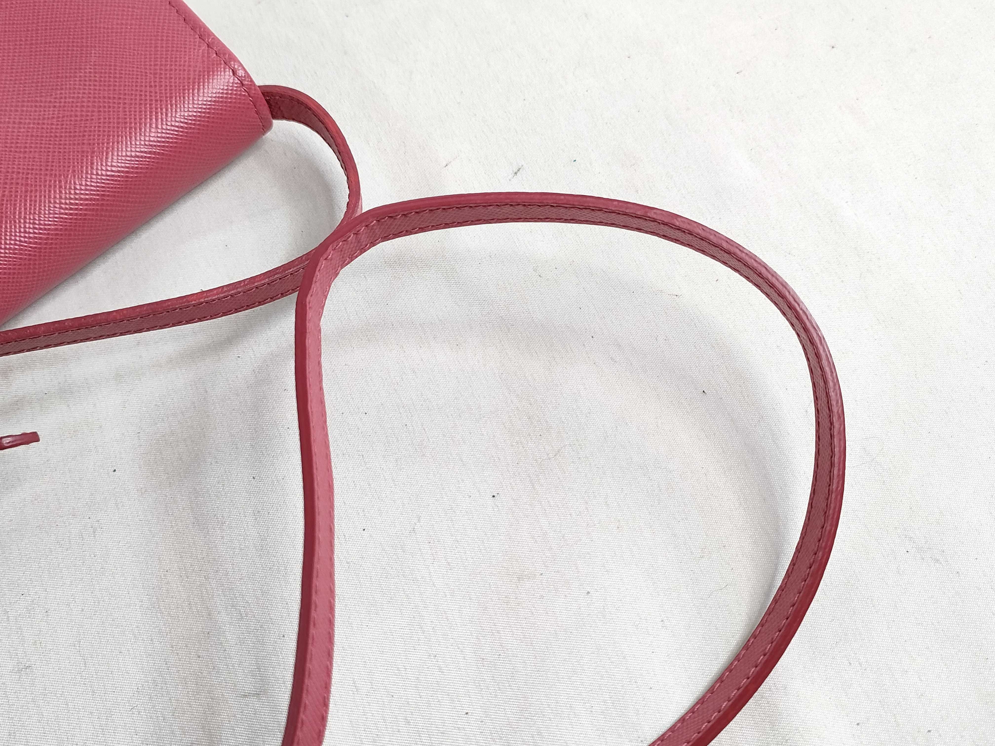 Saffiano Shoulder Wallet Shoulder Bag — view 4