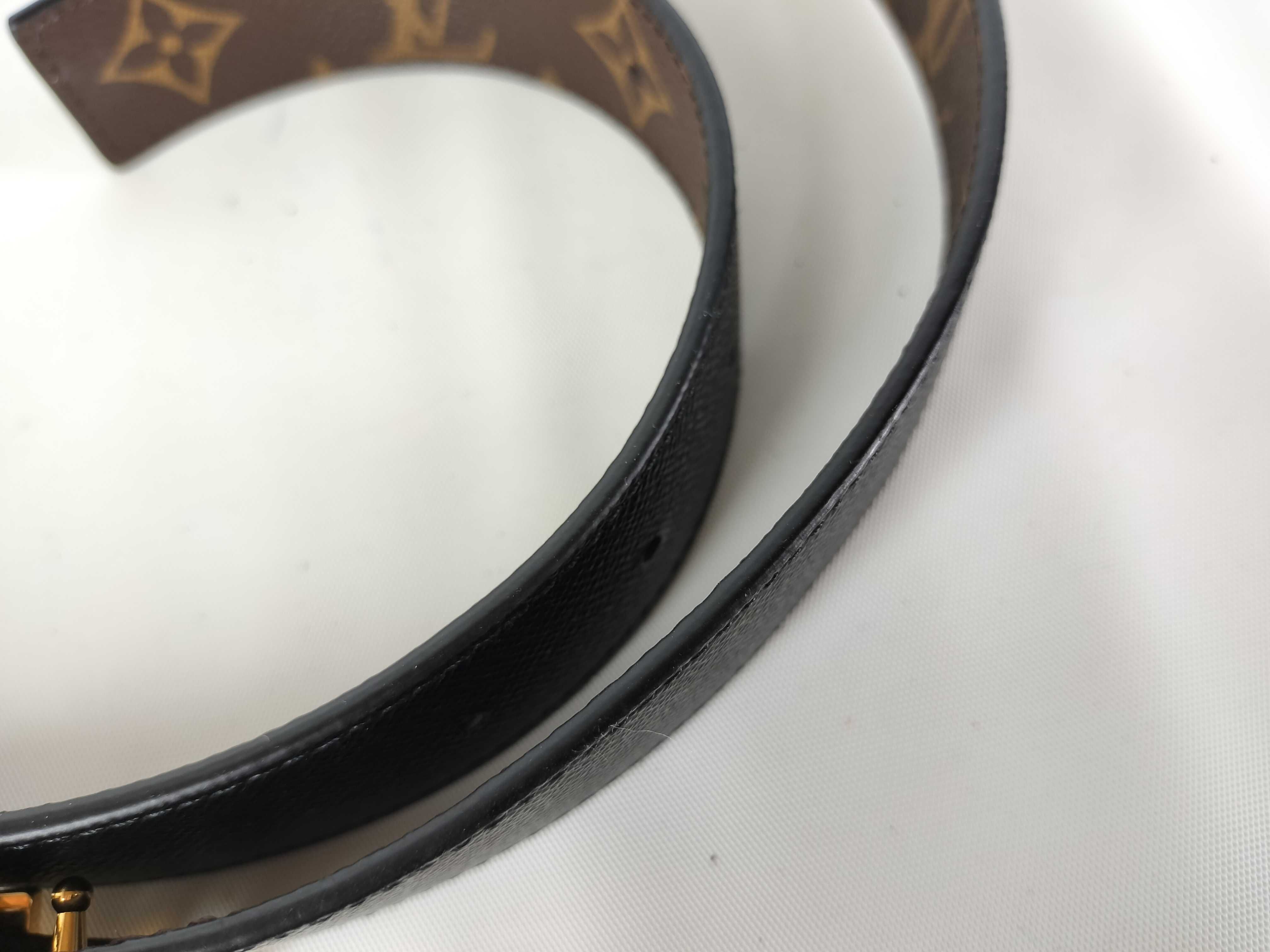 Monogram Belt (Monogram/Ceinture/LV Hardware (Gold)/M9453) — view 4
