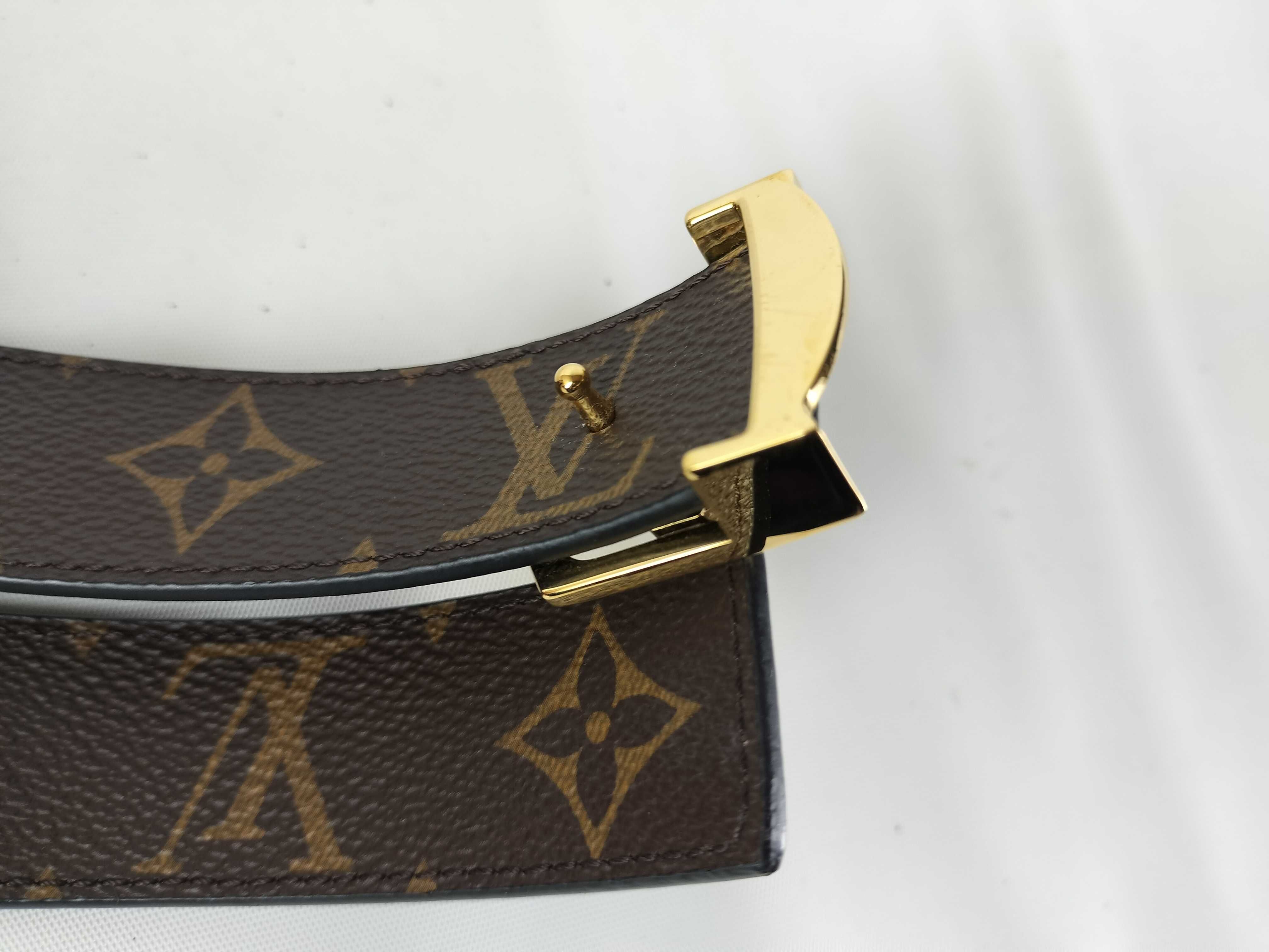 Monogram Belt (Monogram/Ceinture/LV Hardware (Gold)/M9453) — view 6