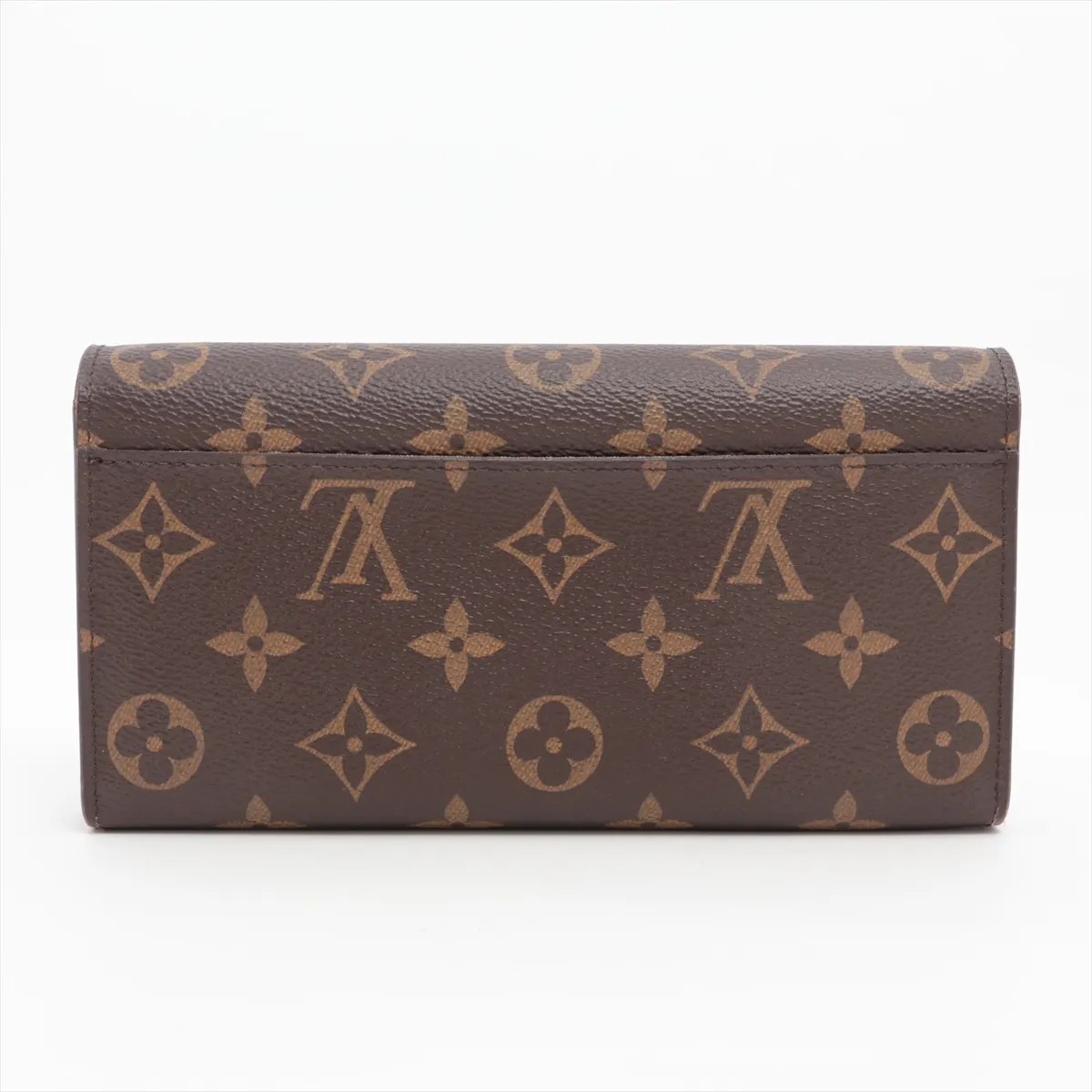 Monogram Portefeuille Sara M60531 CT4175 Brown Long Wallet with Initial — view 2