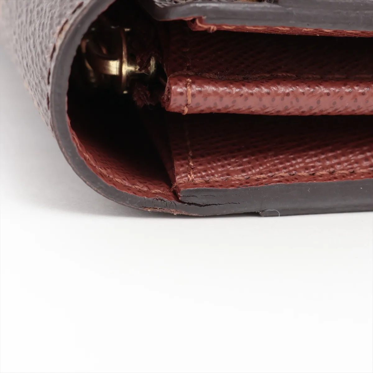 Monogram Portefeuille Sara M60531 CT4175 Brown Long Wallet with Initial — view 12