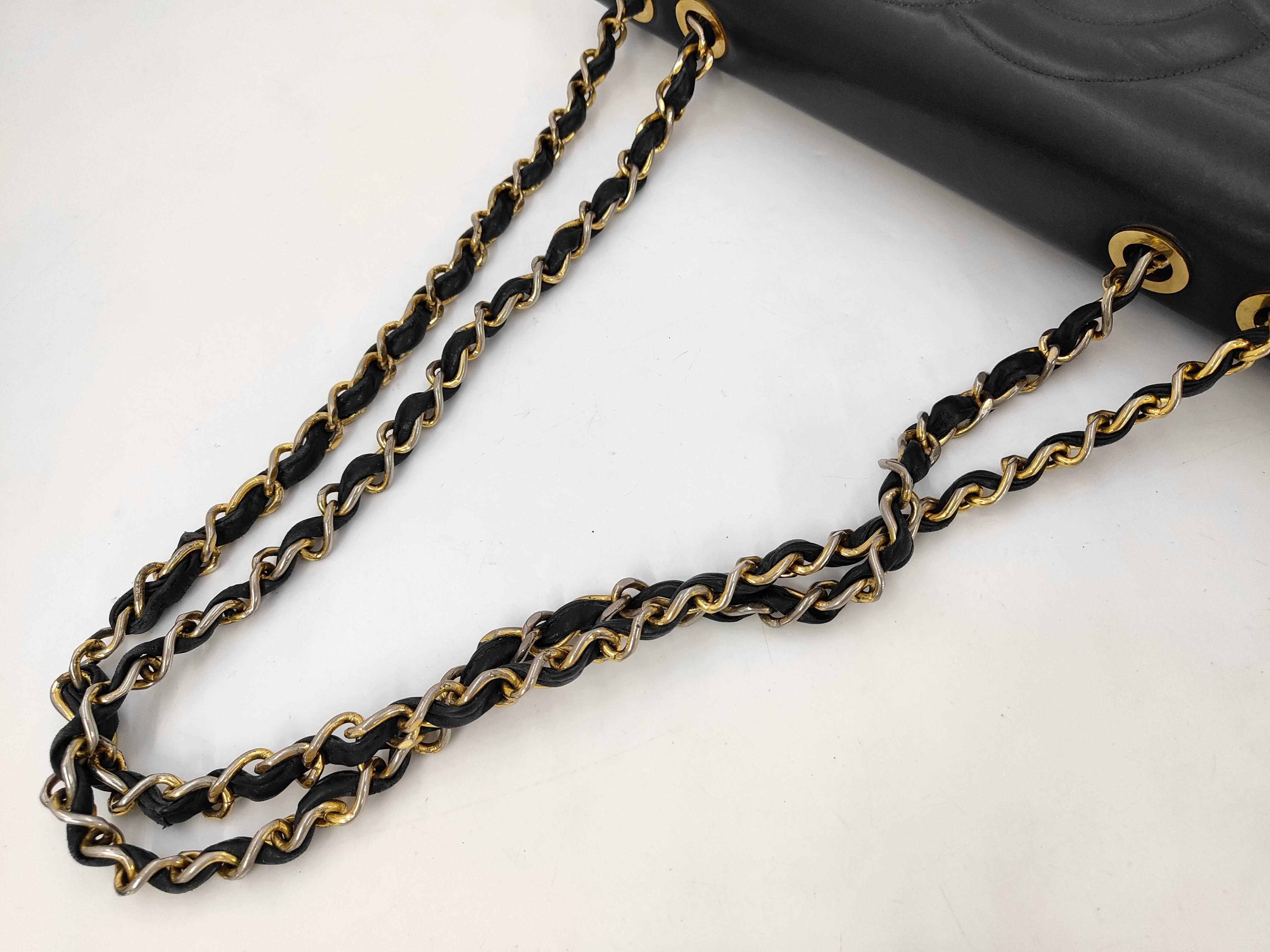 Matelassé Large Coco Tote Bag (Serial Number 2, Gold Hardware, Chain) [Card and Seal Included] — view 3