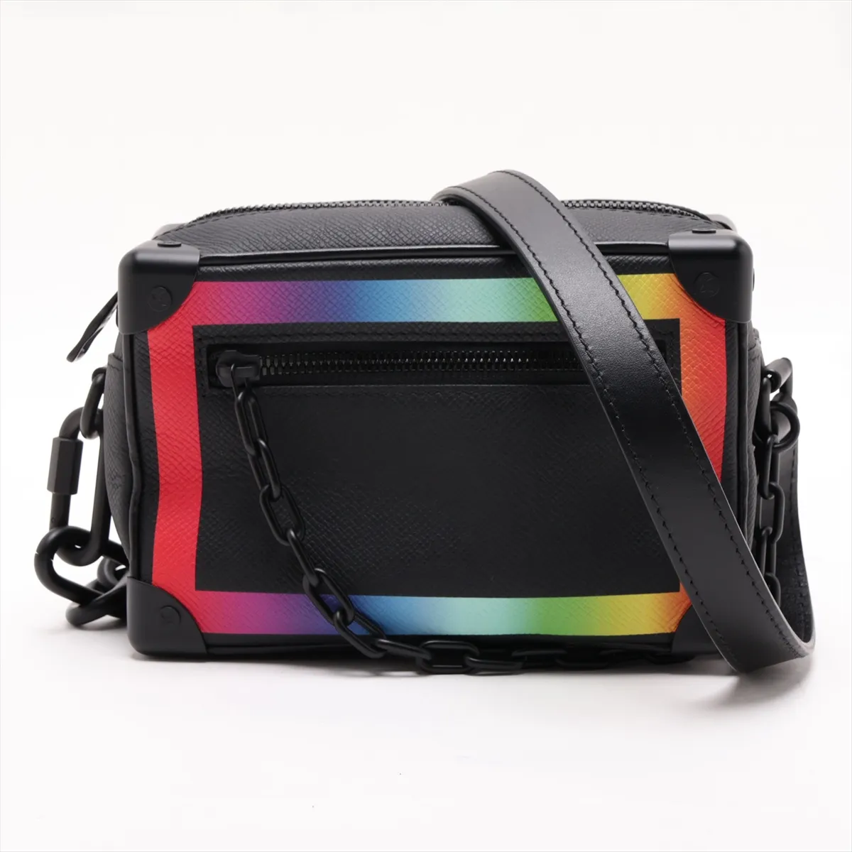 Taiga Rainbow Mini Soft Trunk M30351 Black (RFID detected)