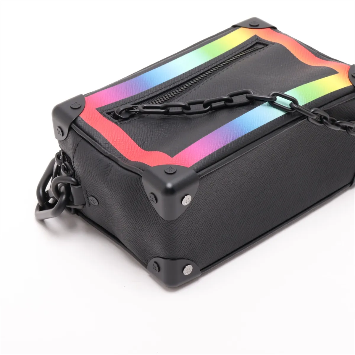 Taiga Rainbow Mini Soft Trunk M30351 Black (RFID detected) — view 4