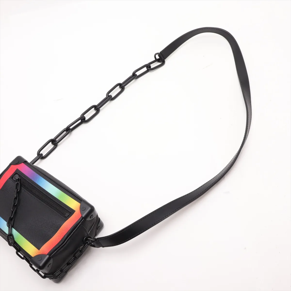 Taiga Rainbow Mini Soft Trunk M30351 Black (RFID detected) — view 5