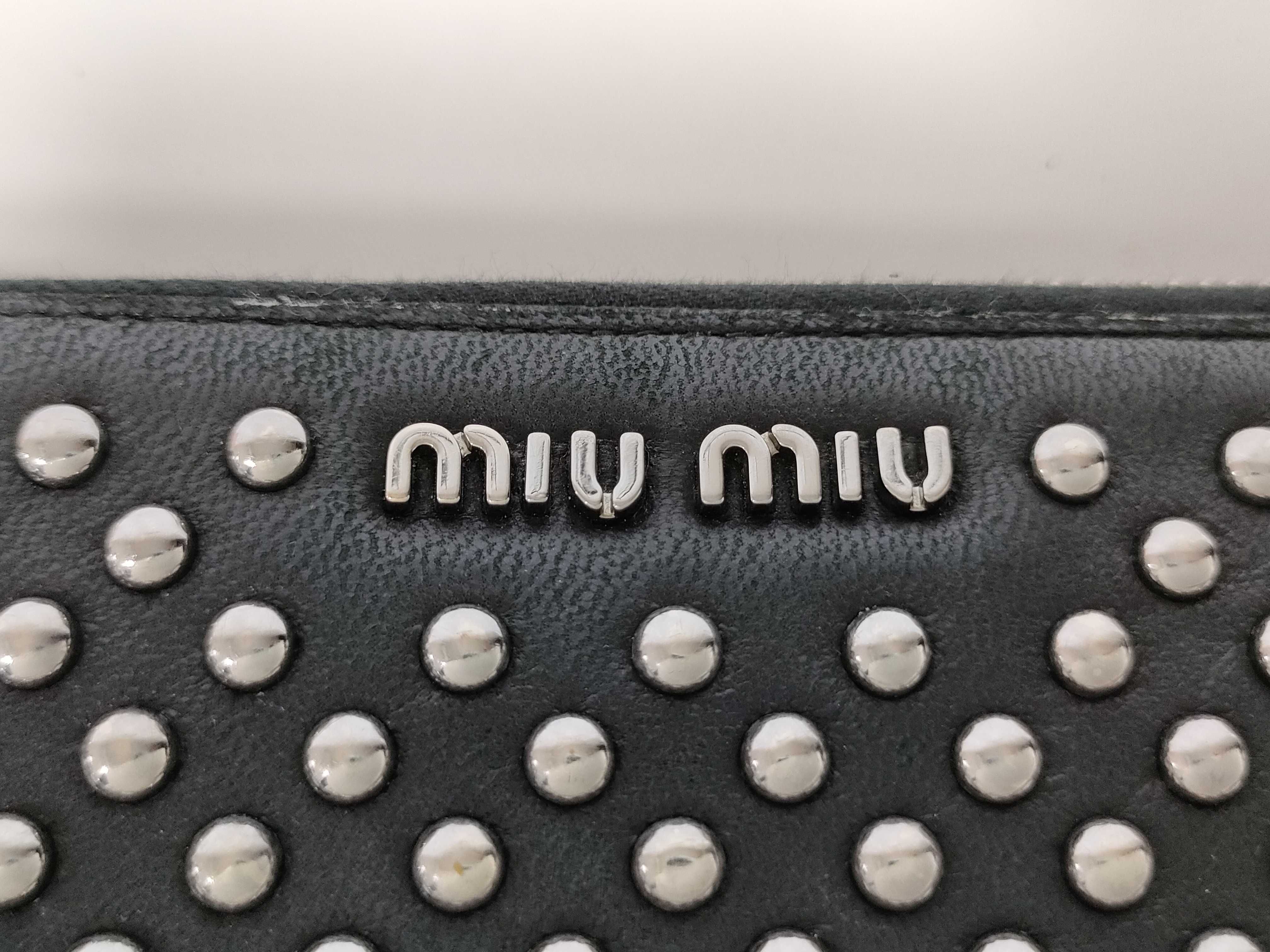【20% UP】MIUMIU Studded Long Wallet — view 15