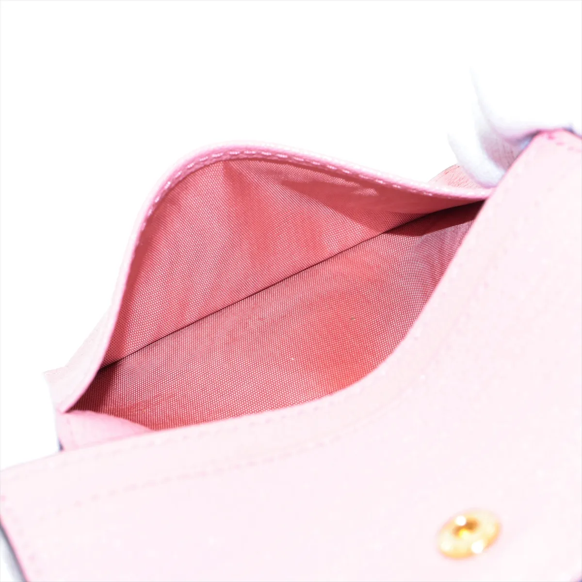 5MC011 Leather Card Case Pink — view 4