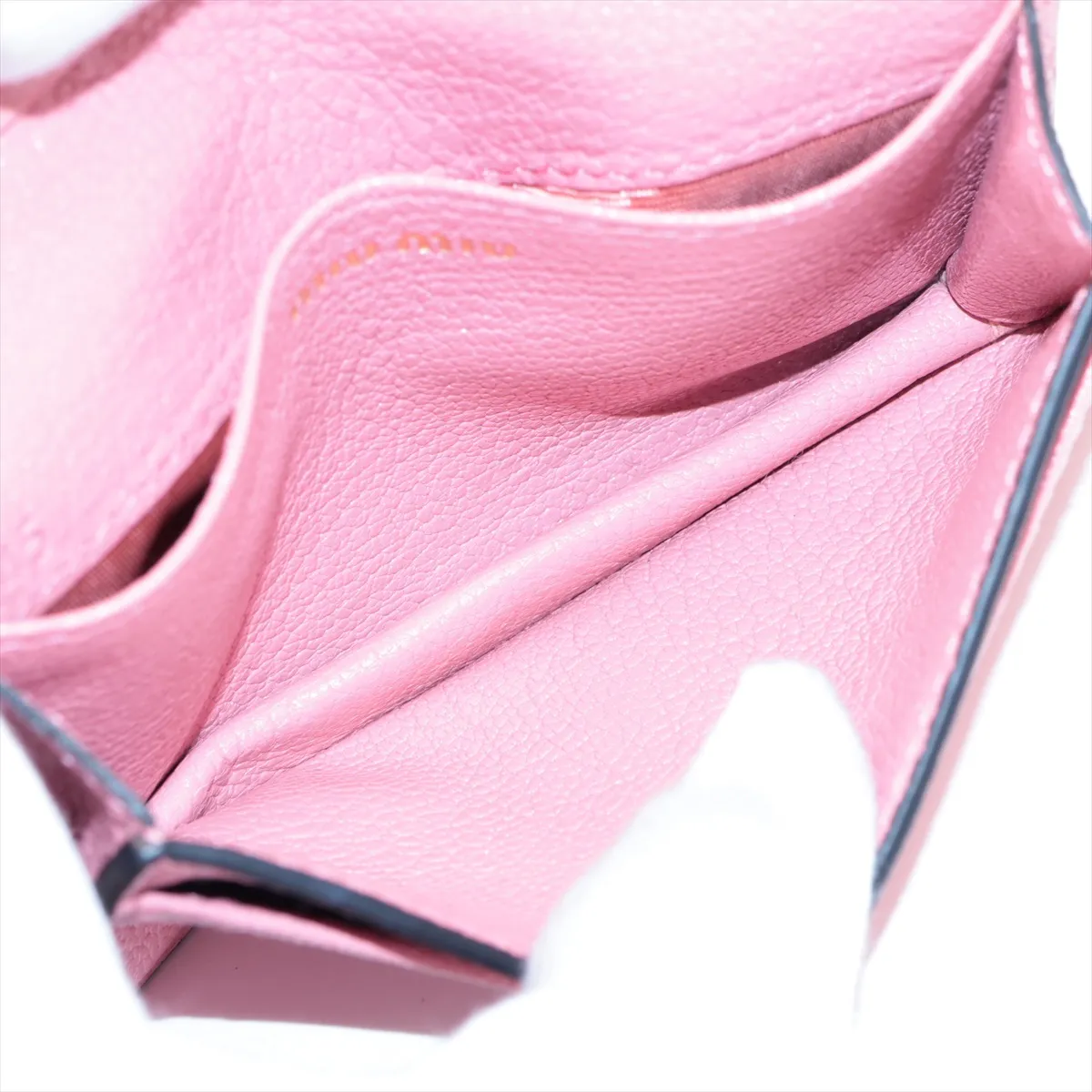 5MC011 Leather Card Case Pink — view 6