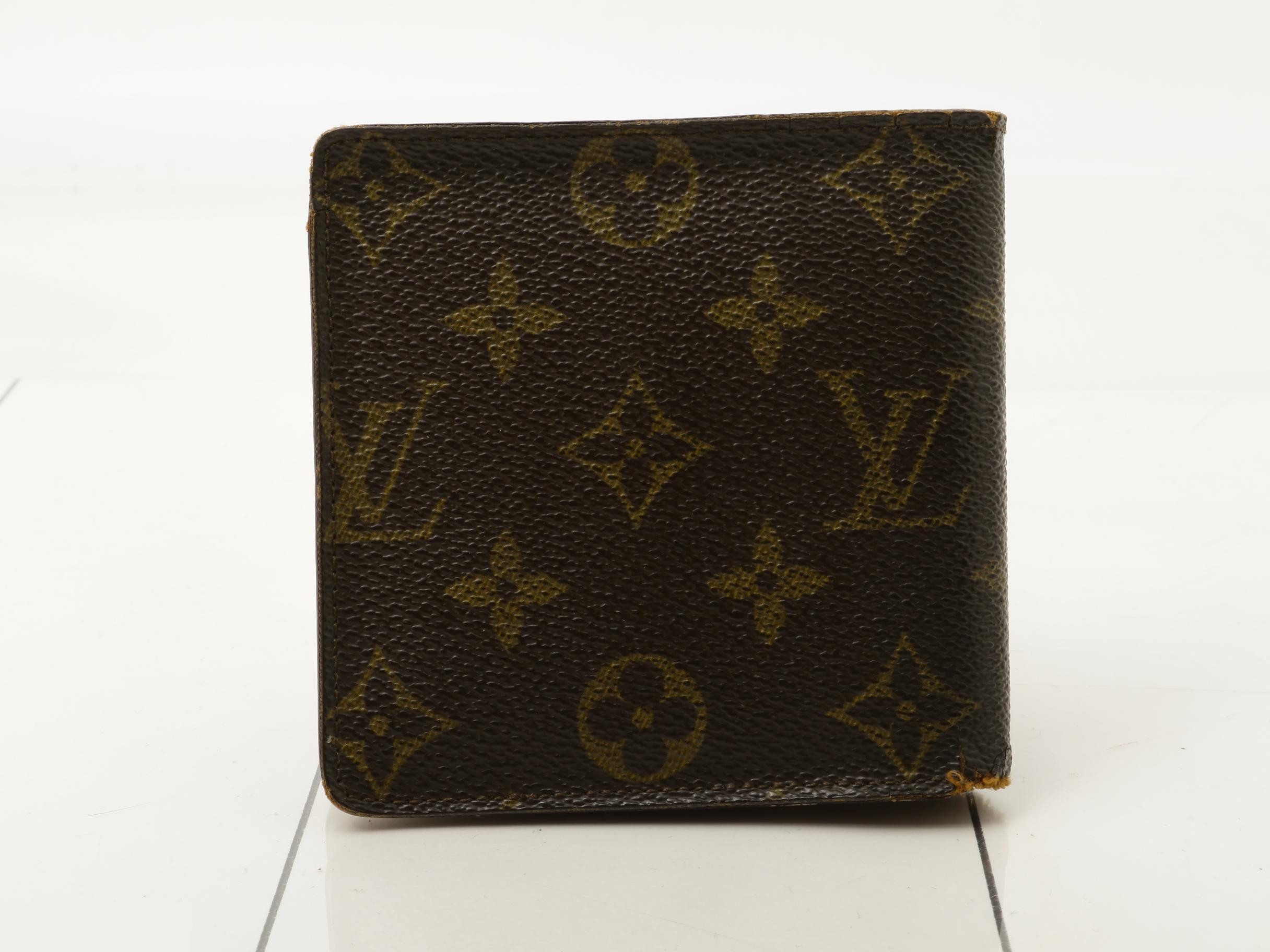 Monogram Portefeuille Cartes Crédit Monnaie Bi-fold Wallet — view 2