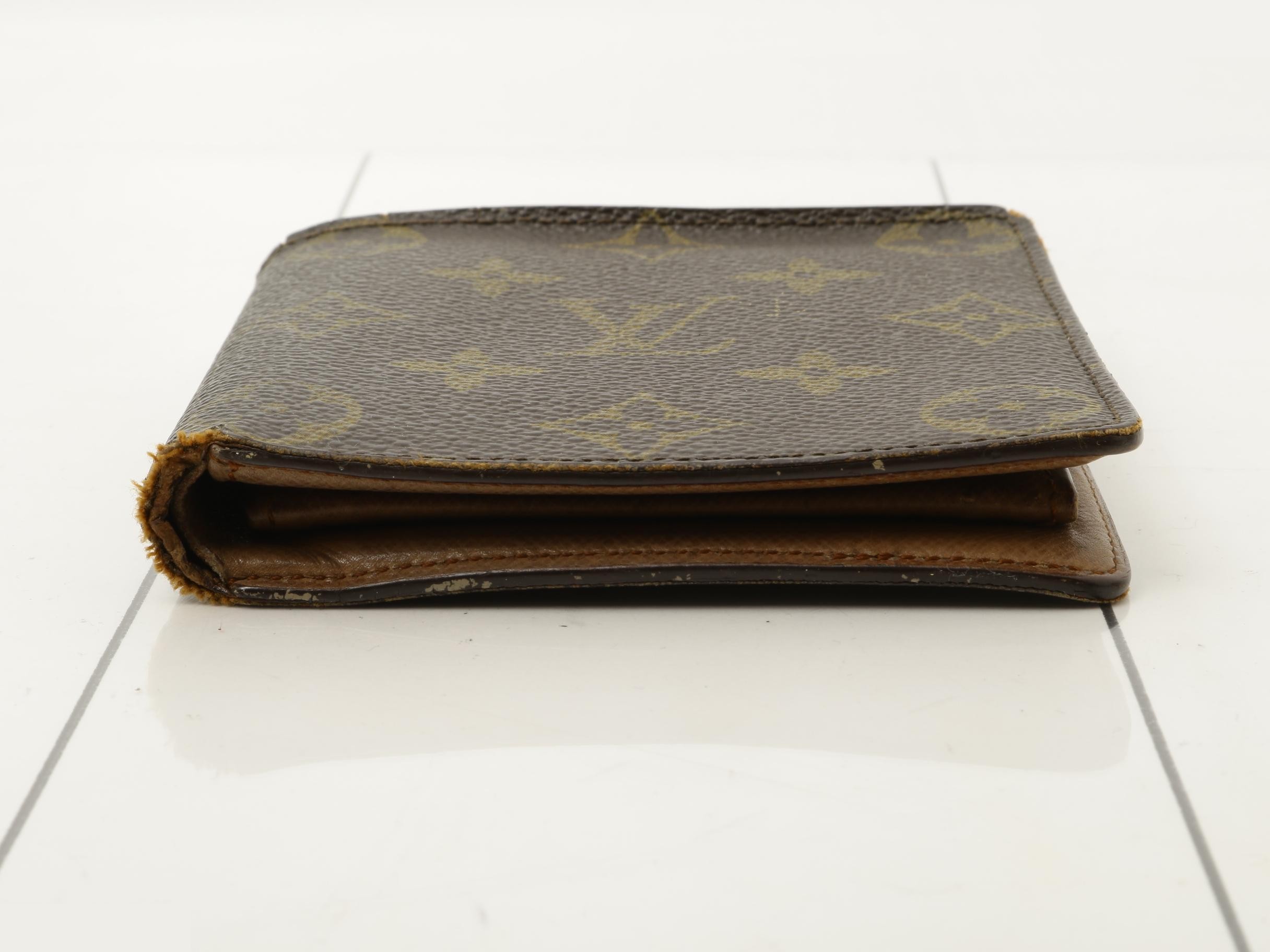 Monogram Portefeuille Cartes Crédit Monnaie Bi-fold Wallet — view 3