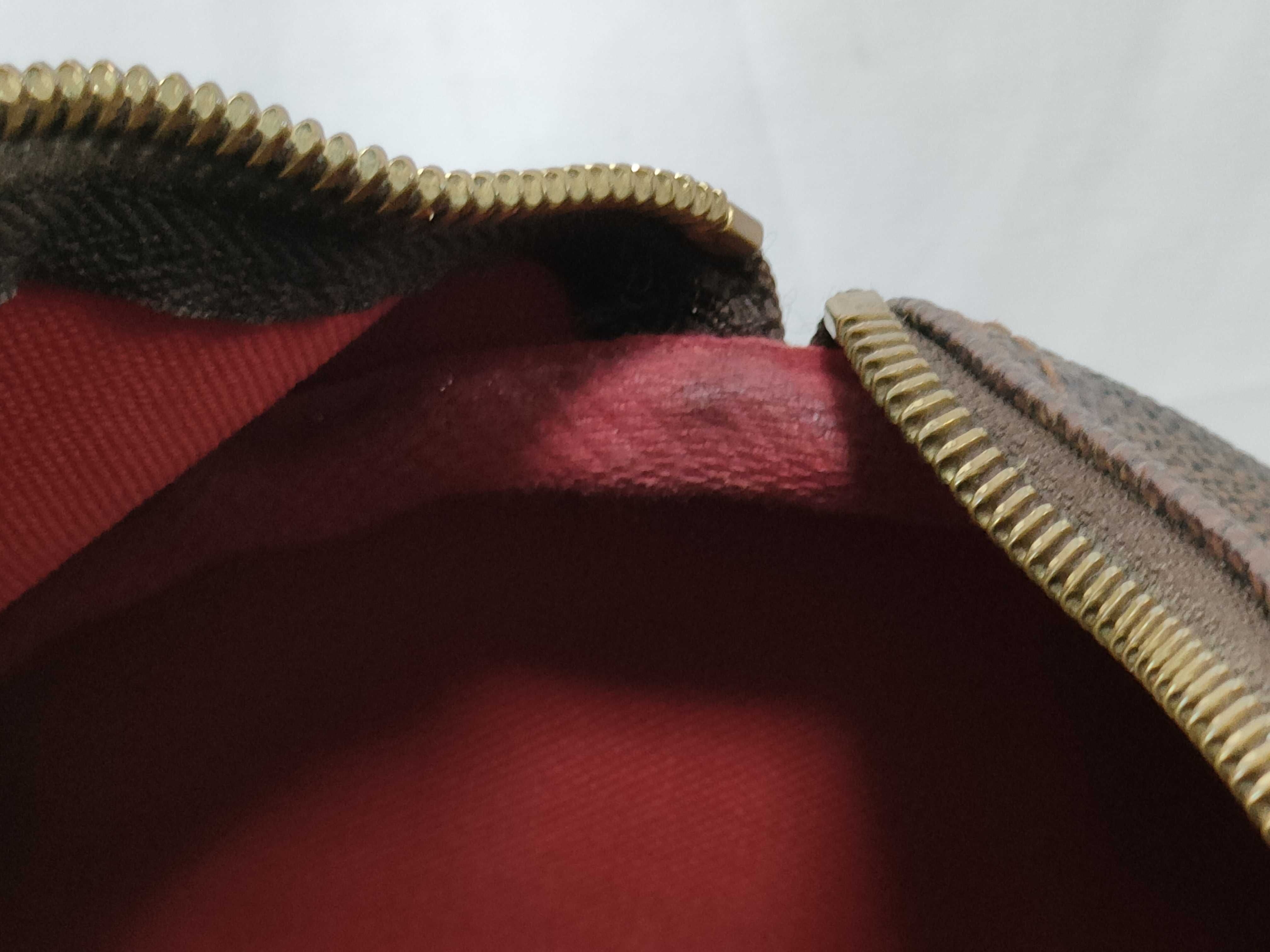 Damier ID-Speedy 30 Canvas Brown Handbag GHW AA5100 — view 12