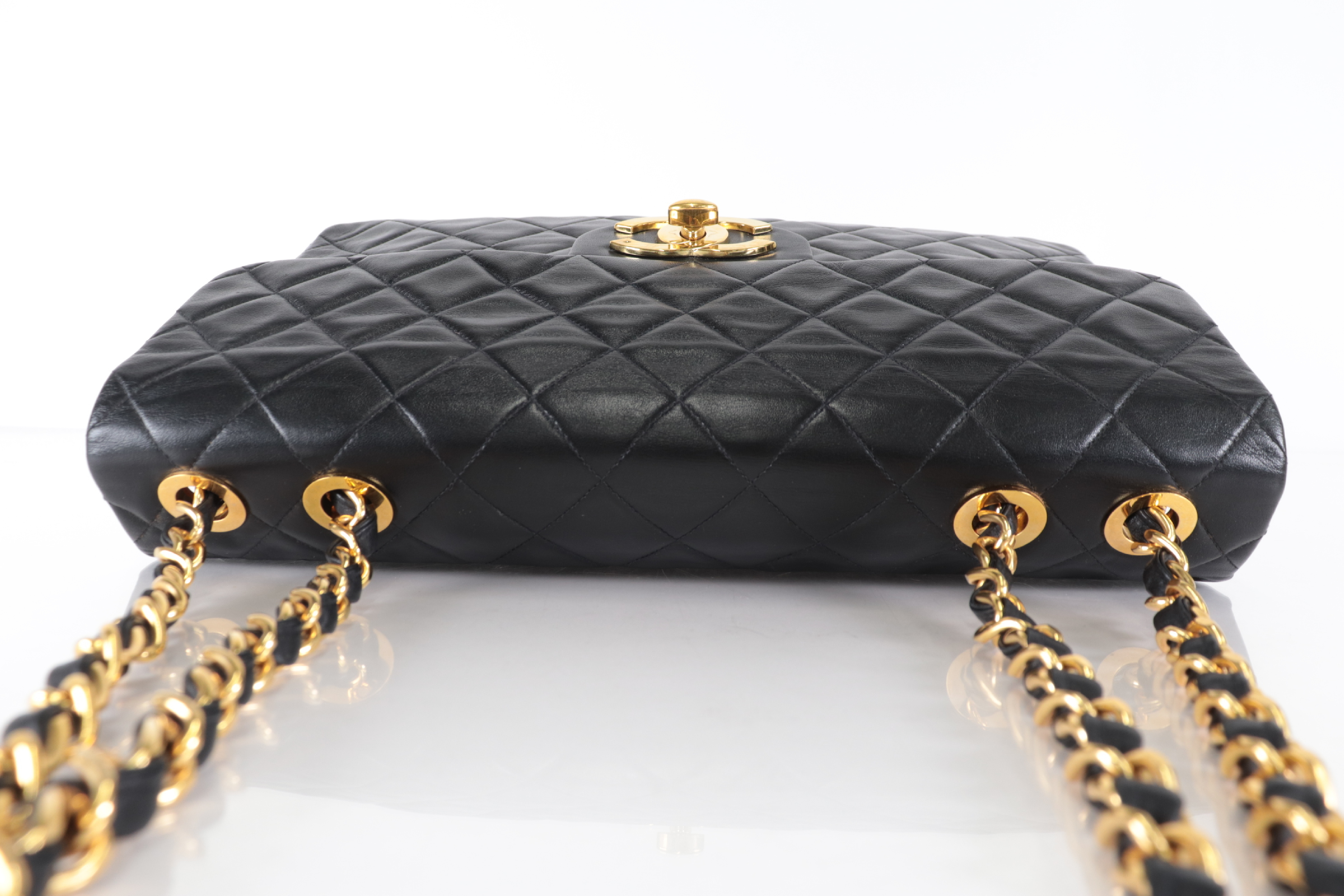 Large Matelassé Lambskin Chain Shoulder Bag (Series 2) — view 6