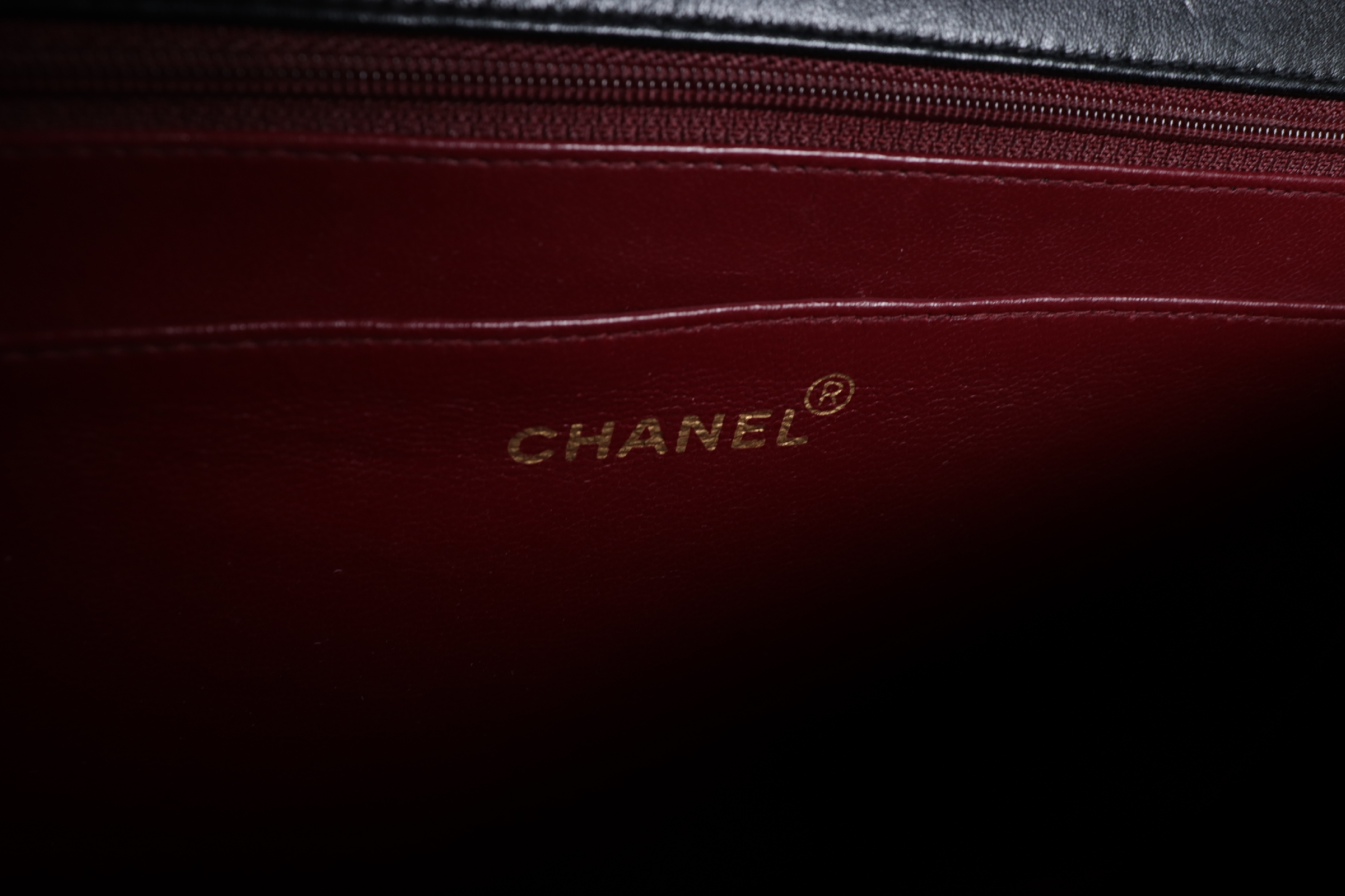 Large Matelassé Lambskin Chain Shoulder Bag (Series 2) — view 9