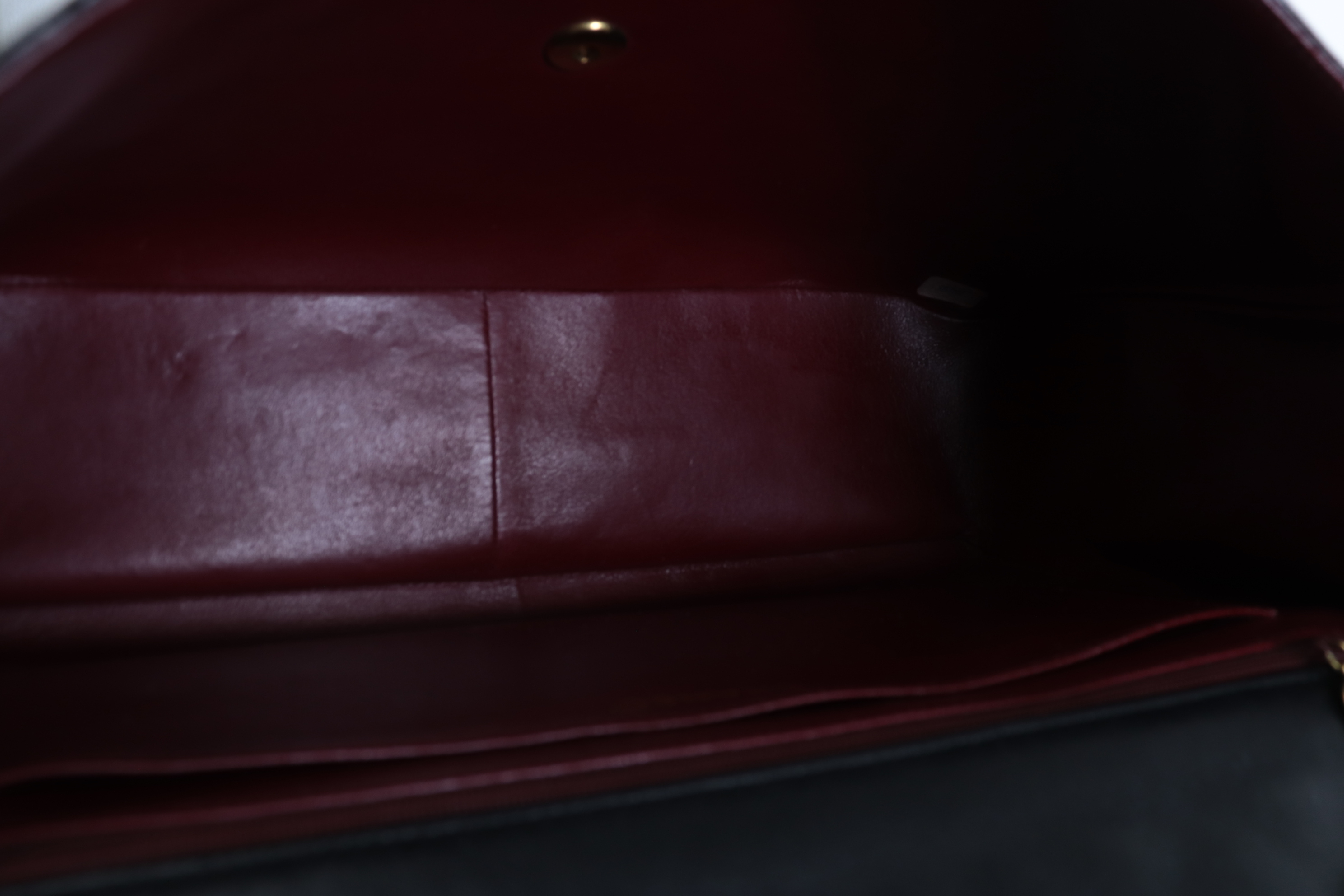 Large Matelassé Lambskin Chain Shoulder Bag (Series 2) — view 10