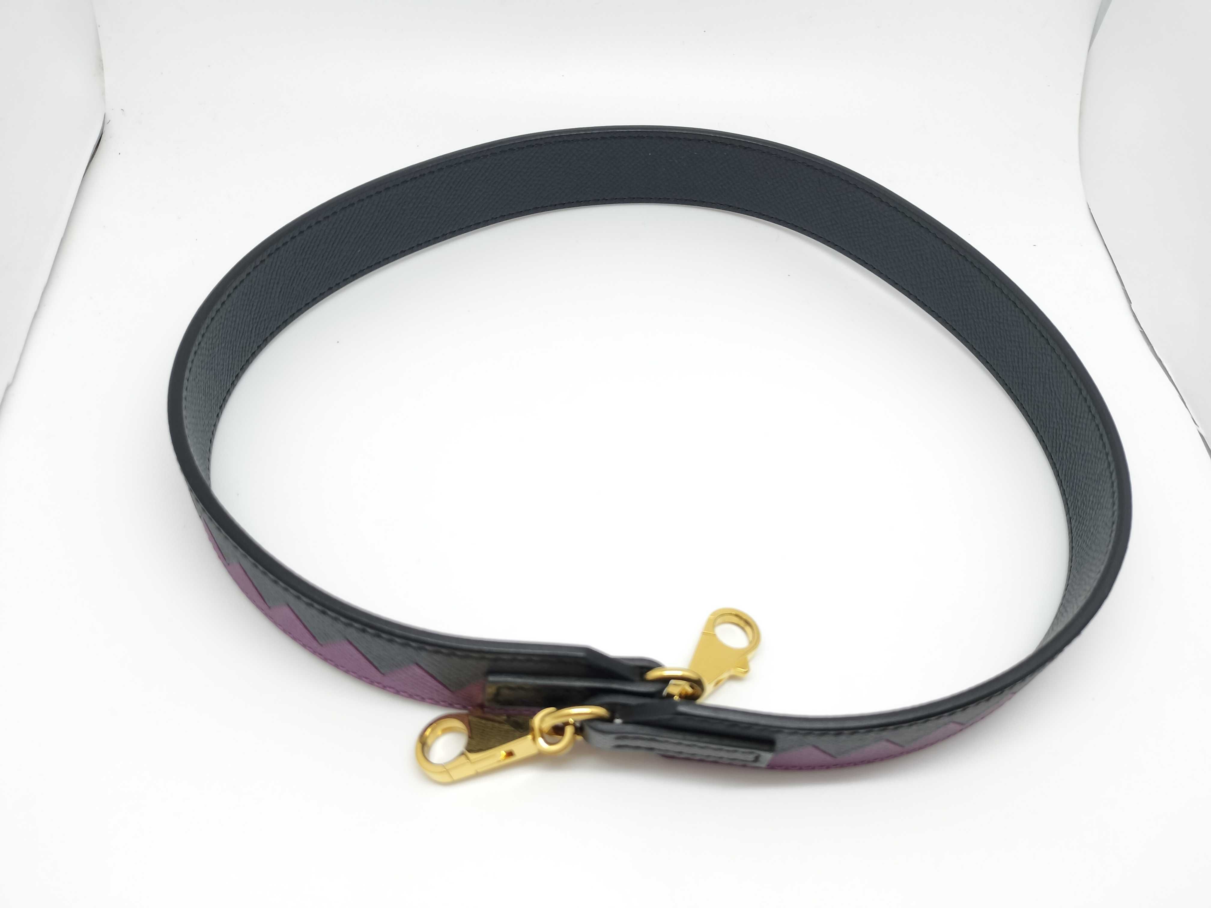 Bandoulière Tressage Cuir Au Galop Strap — view 2