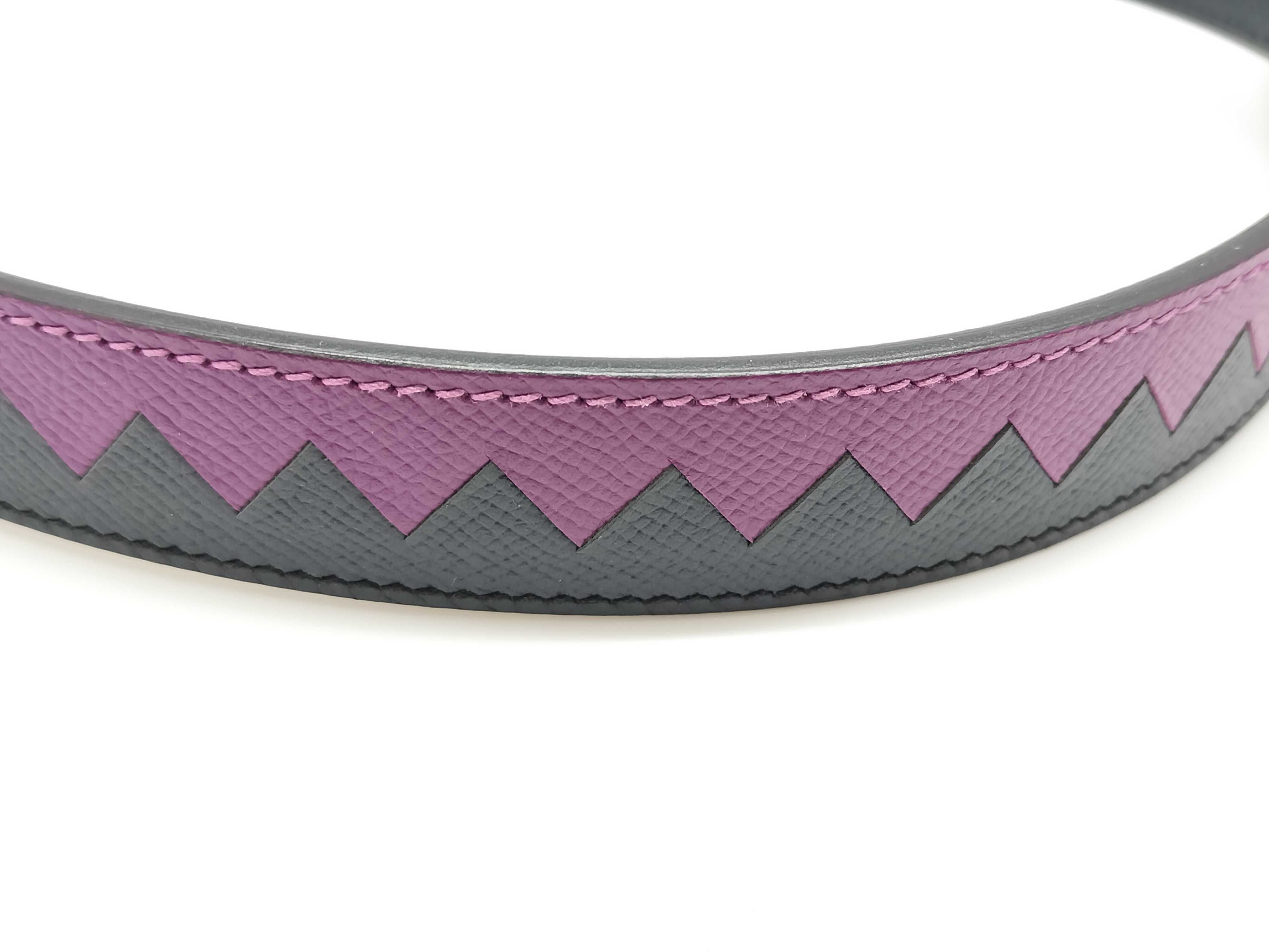 Bandoulière Tressage Cuir Au Galop Strap — view 4
