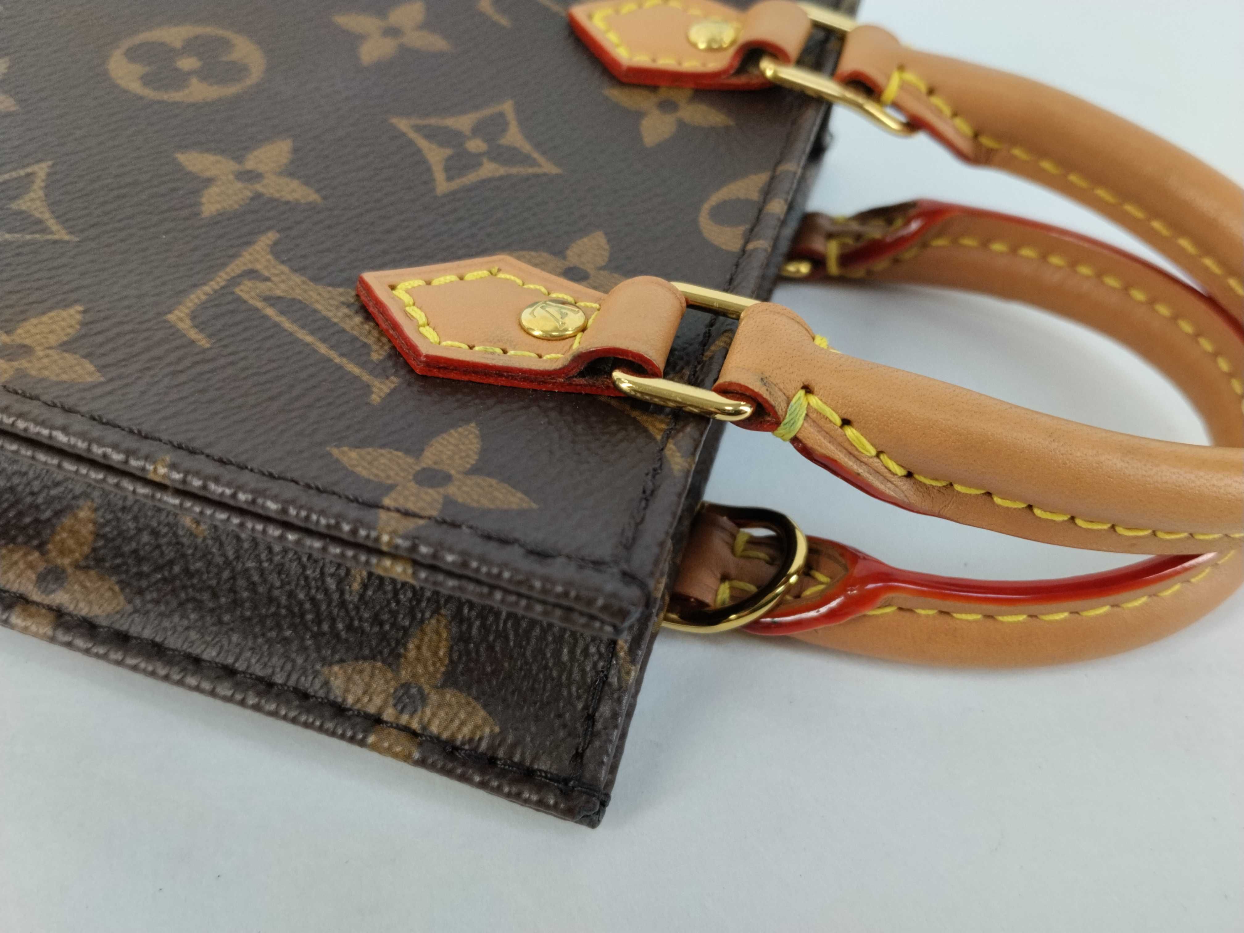 Monogram Petite Sac Plat Handbag with Shoulder Strap M69442 — view 5