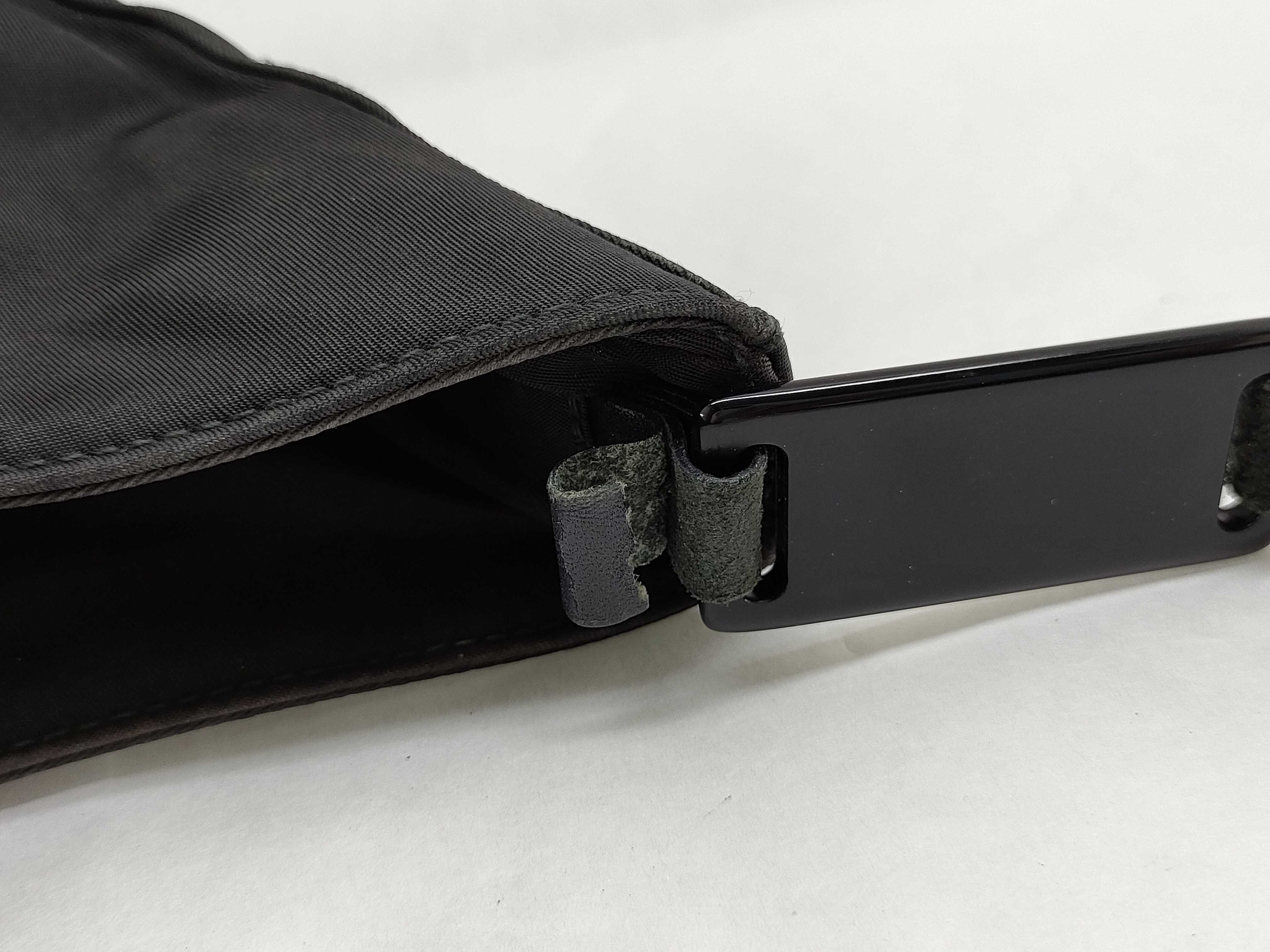 Nylon Prada Plate Shoulder Bag — view 5
