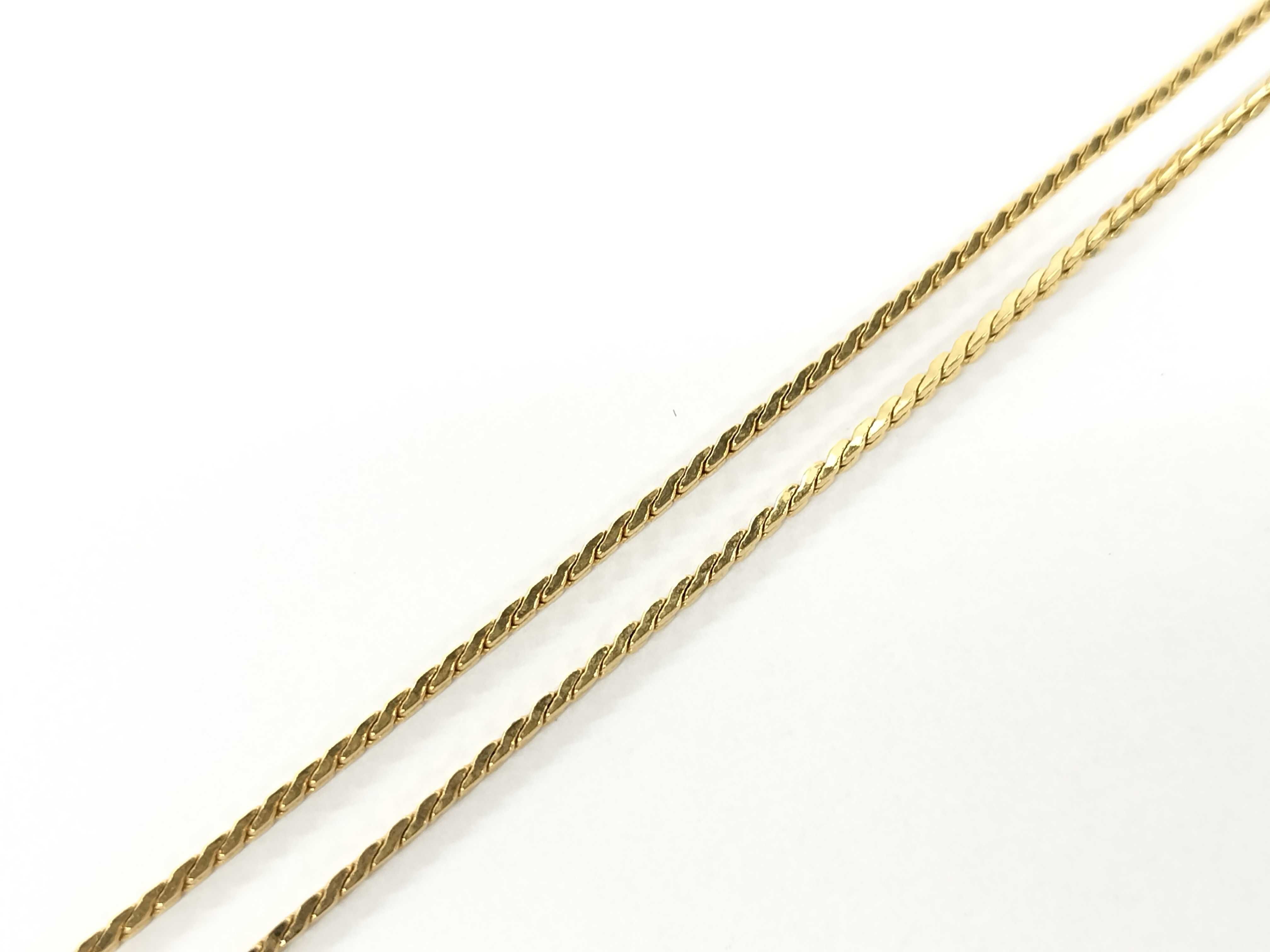 CD 1P Rhinestone Necklace — view 6
