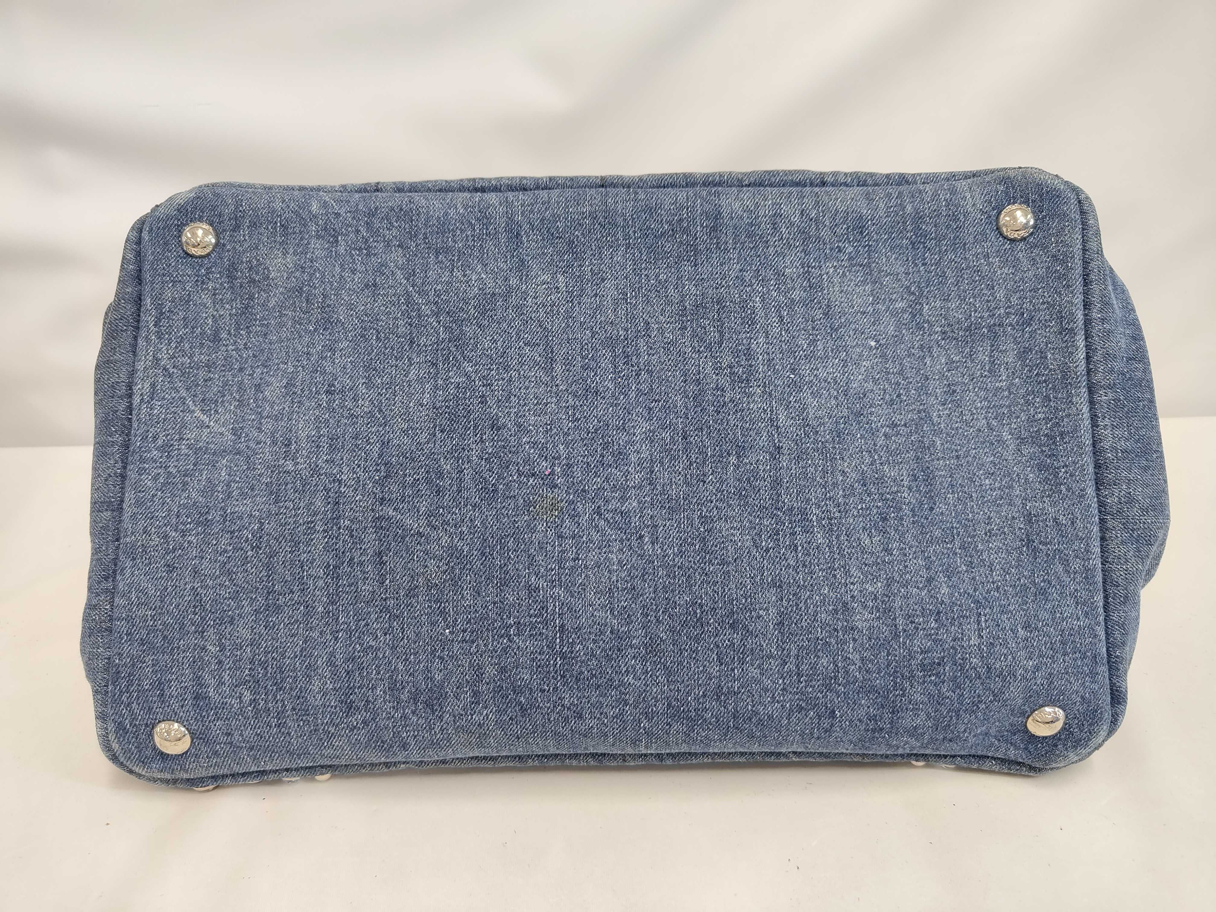 Canapa Bijou Denim Tote Bag — view 3