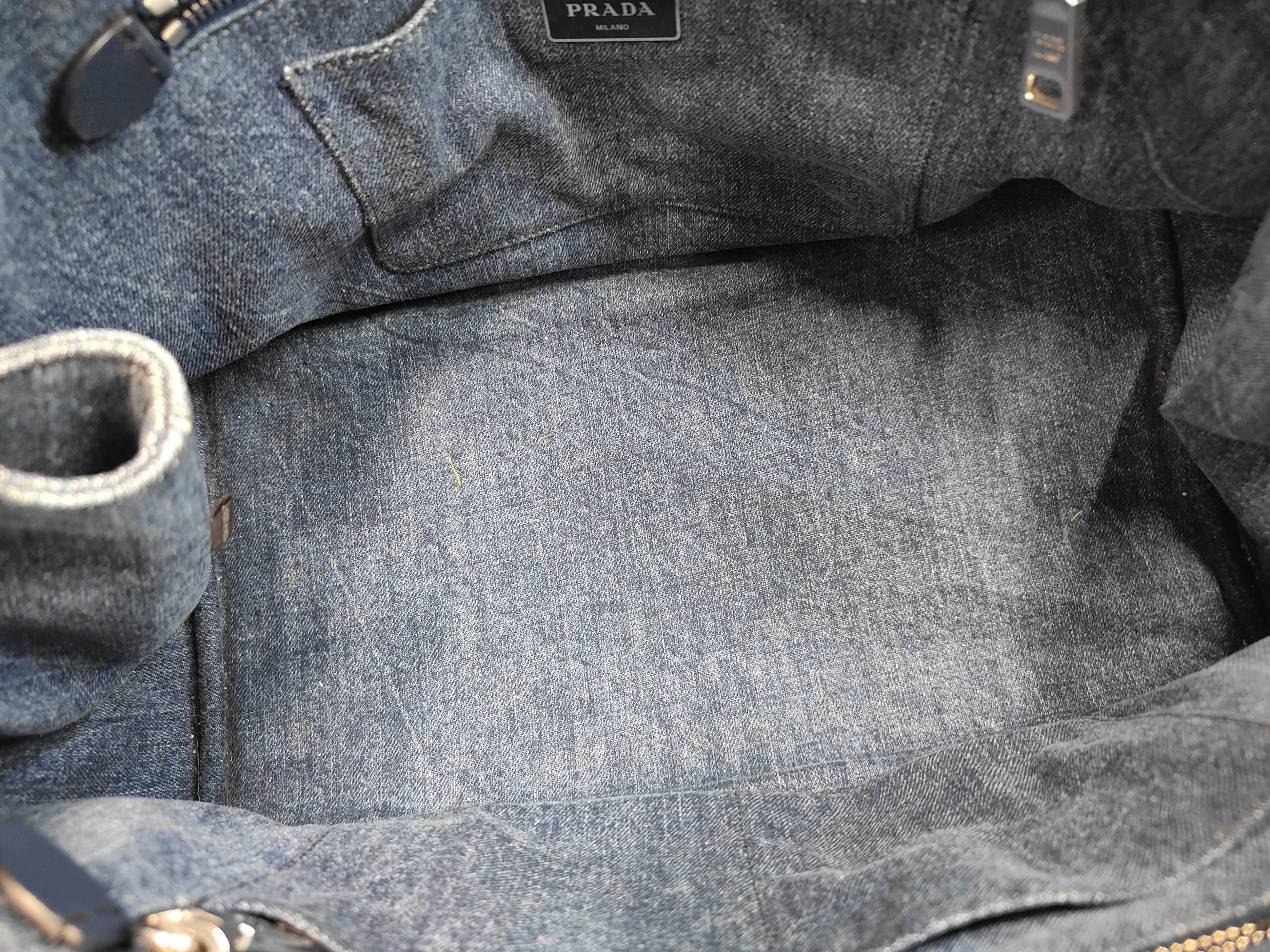 Canapa Bijou Denim Tote Bag — view 8