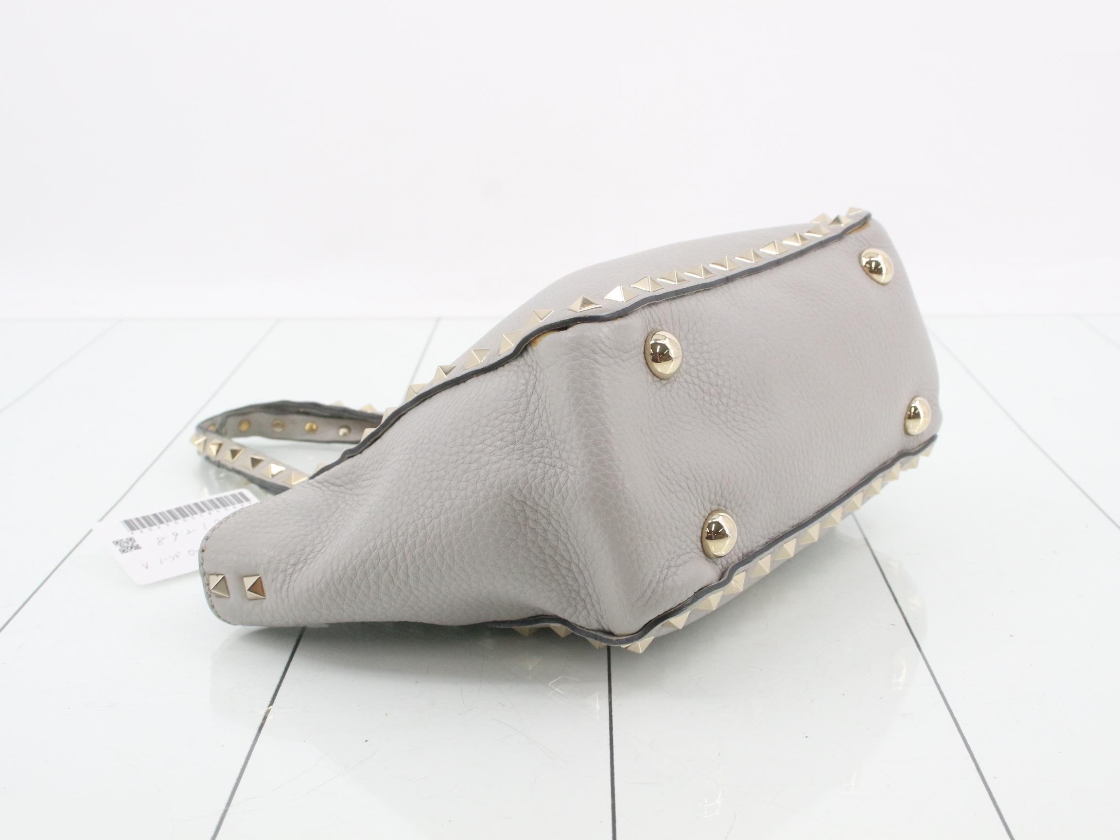 Other lines: Bags & Handbags, Rockstud, Leather, Gray — view 5