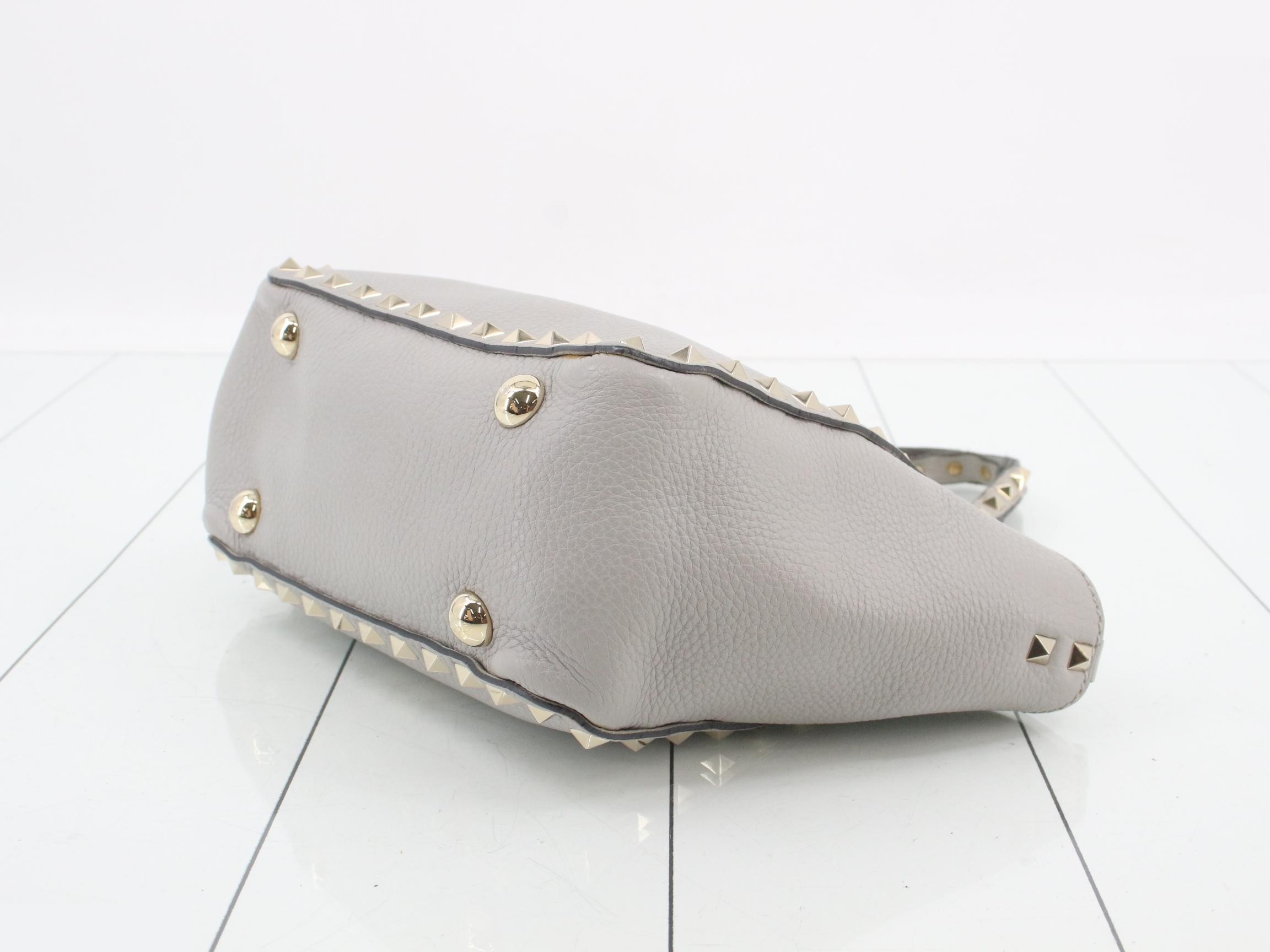 Other lines: Bags & Handbags, Rockstud, Leather, Gray — view 6