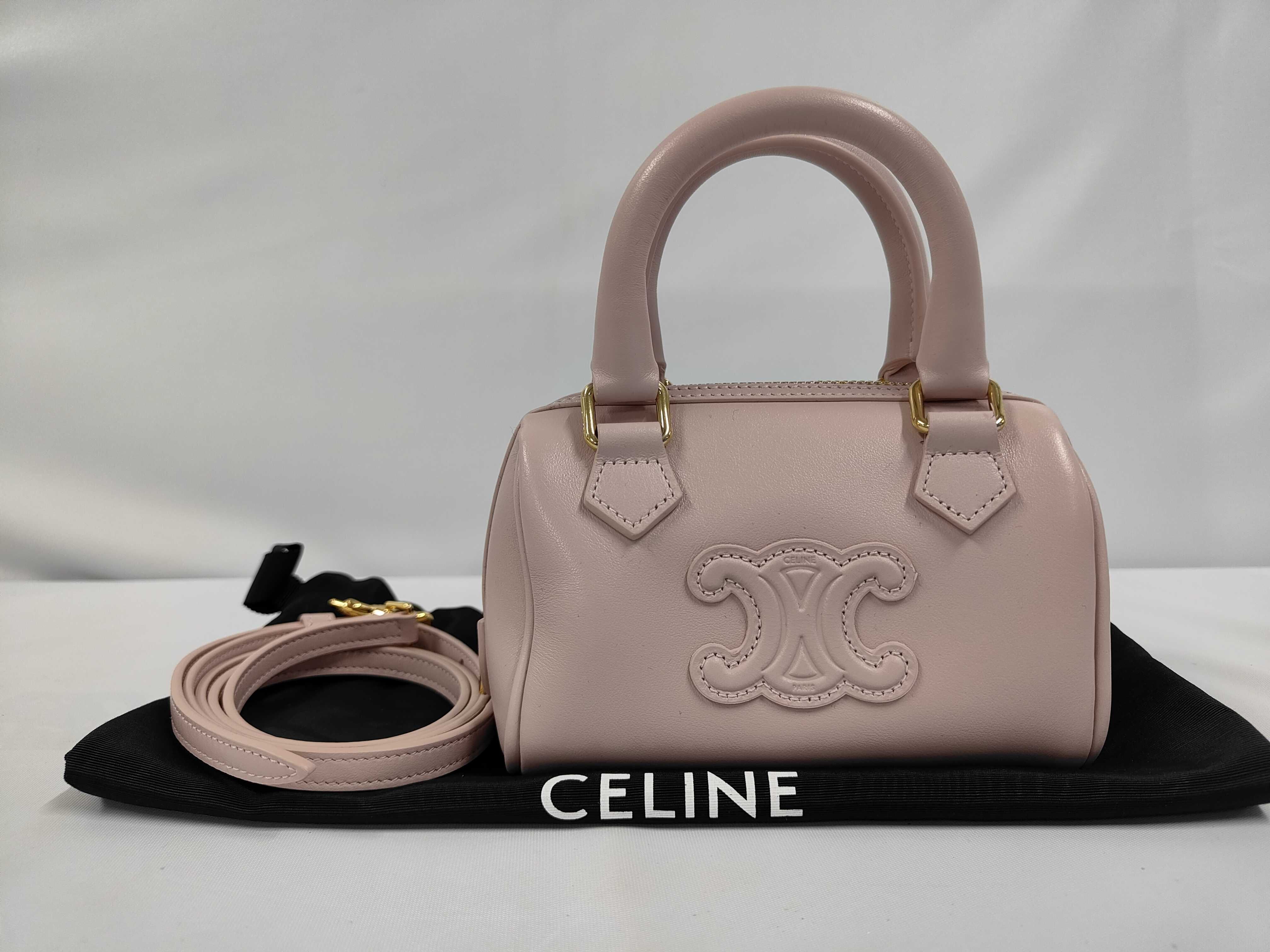 Cuire Mini Boston Handbag