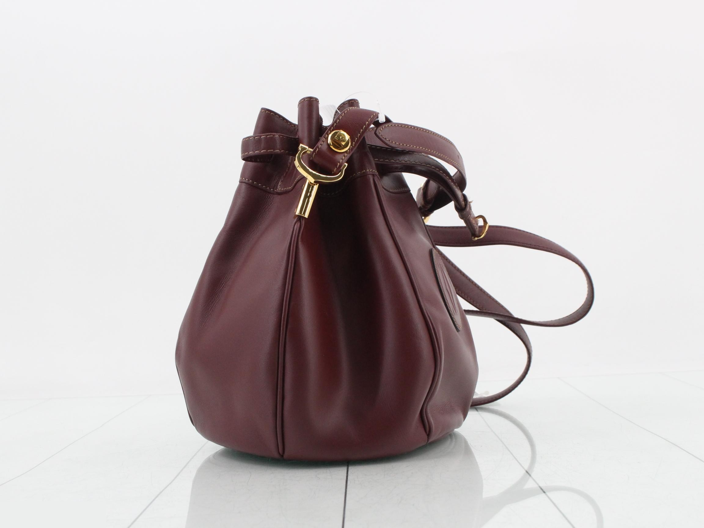 Mustline drawstring shoulder bag — view 4