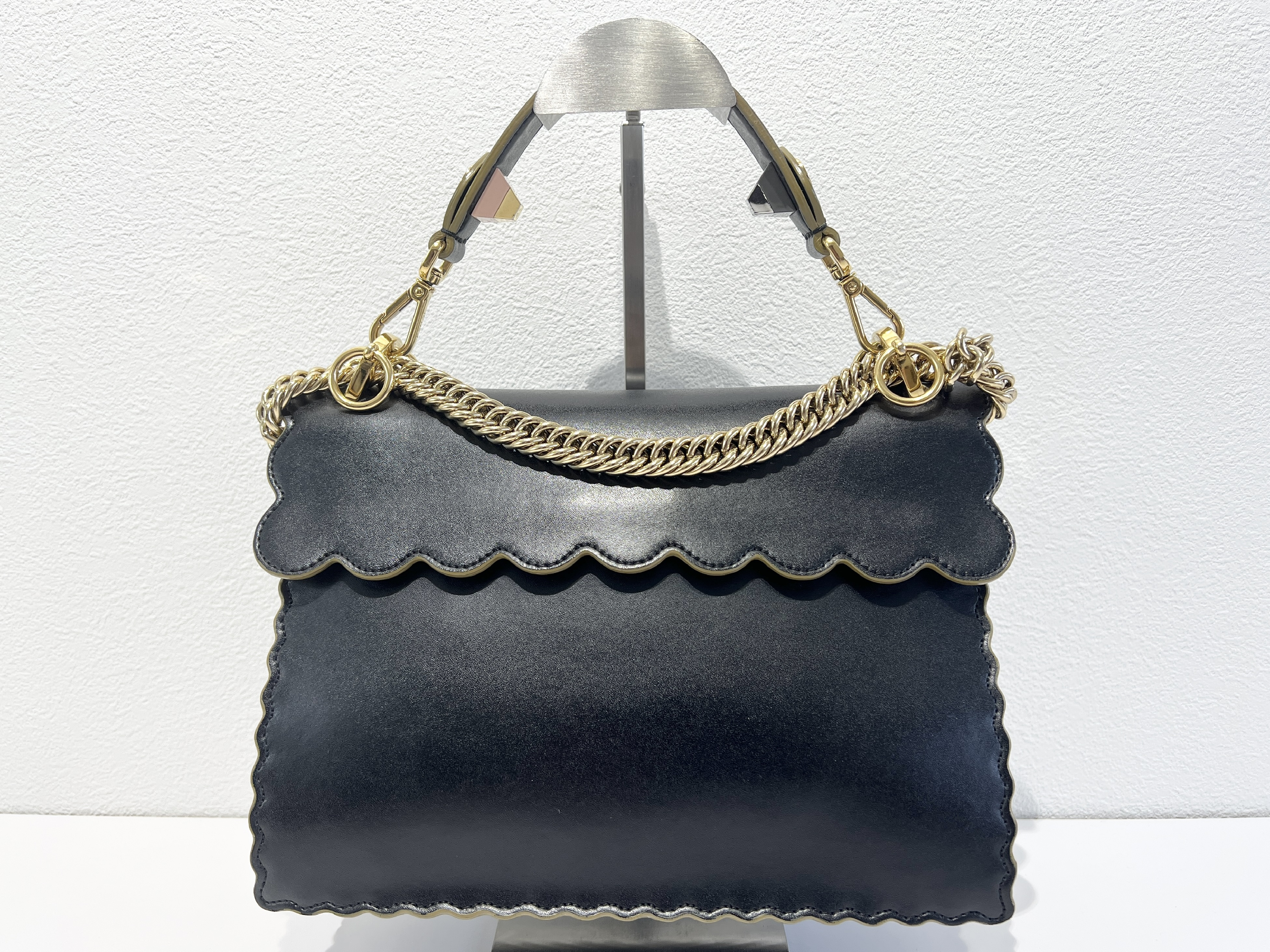 Kanai Studded Leather 2-Way Chain Handbag — view 2