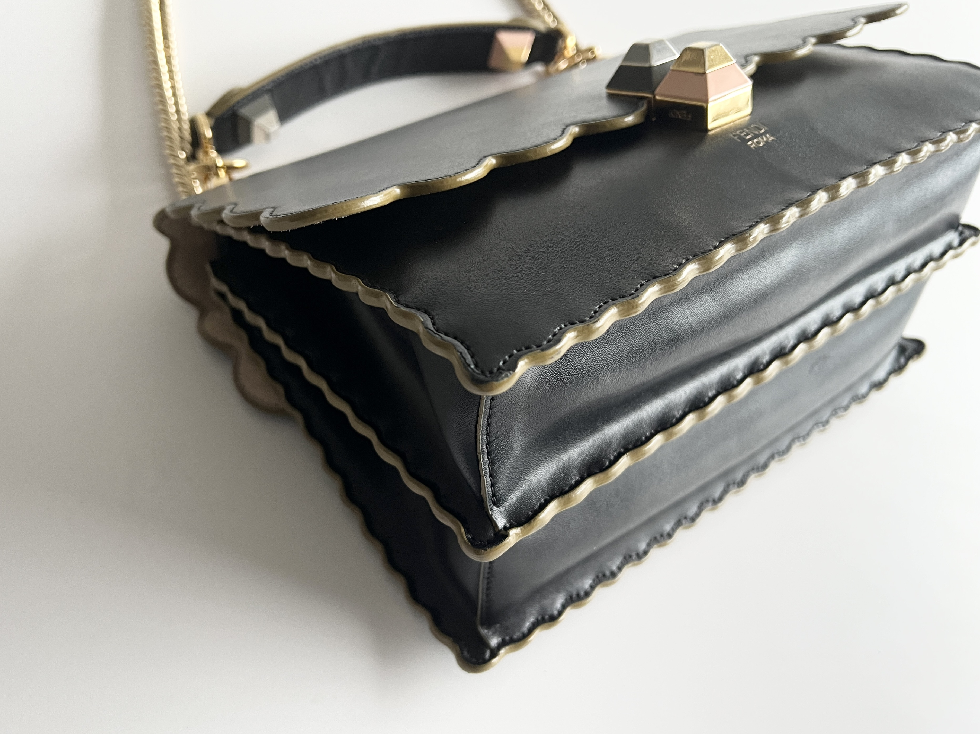 Kanai Studded Leather 2-Way Chain Handbag — view 11