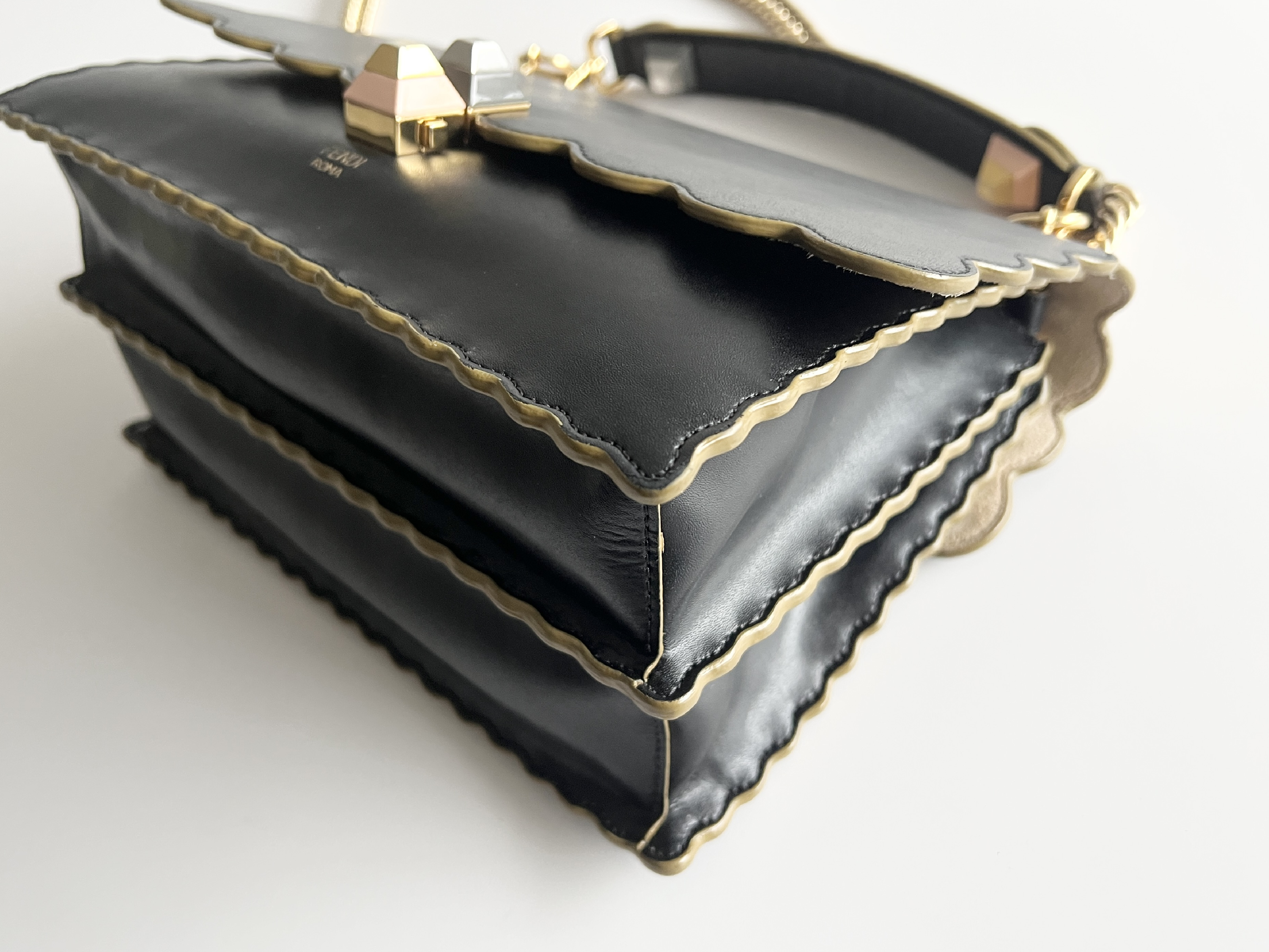 Kanai Studded Leather 2-Way Chain Handbag — view 12