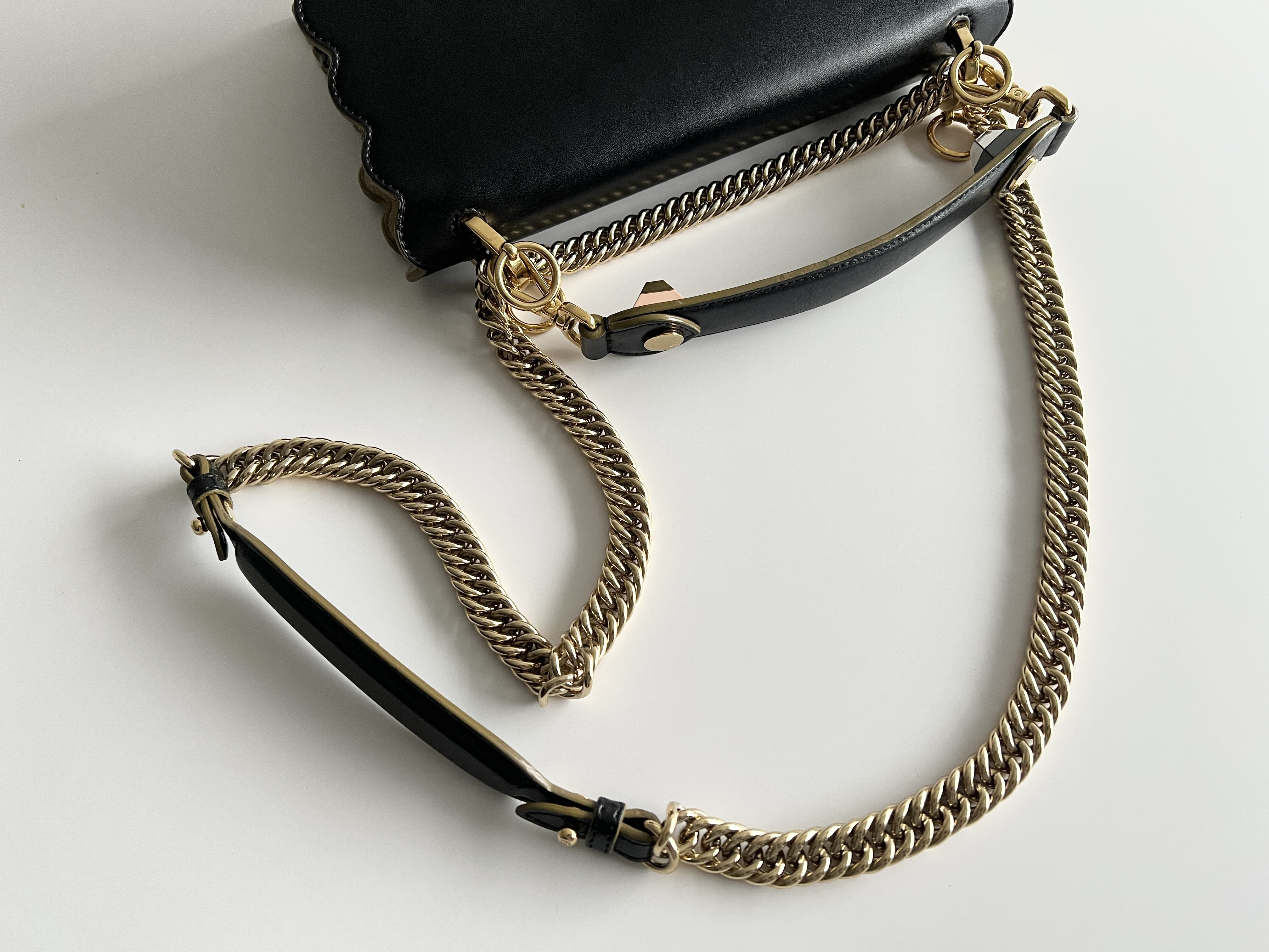 Kanai Studded Leather 2-Way Chain Handbag — view 3