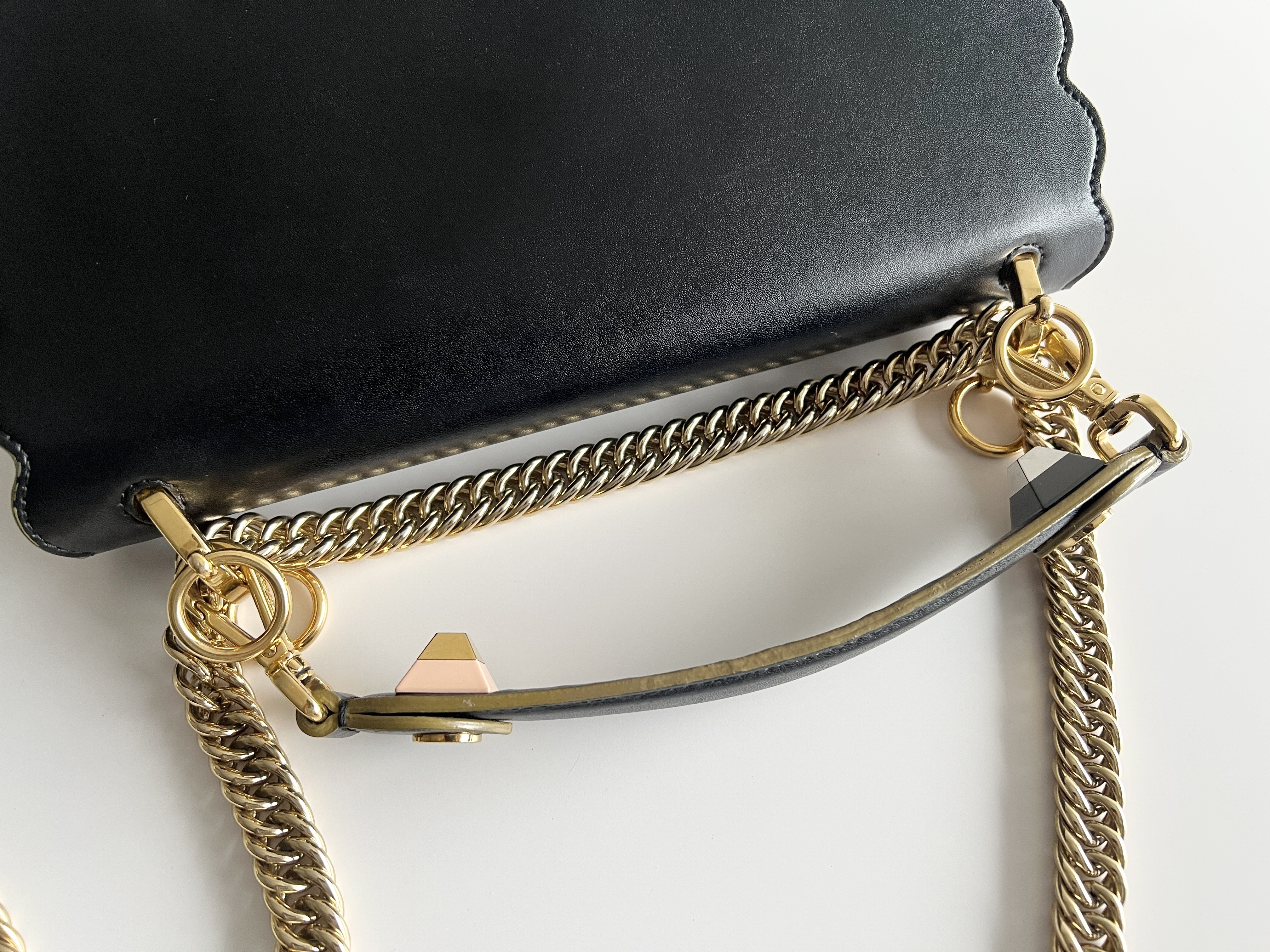 Kanai Studded Leather 2-Way Chain Handbag — view 4