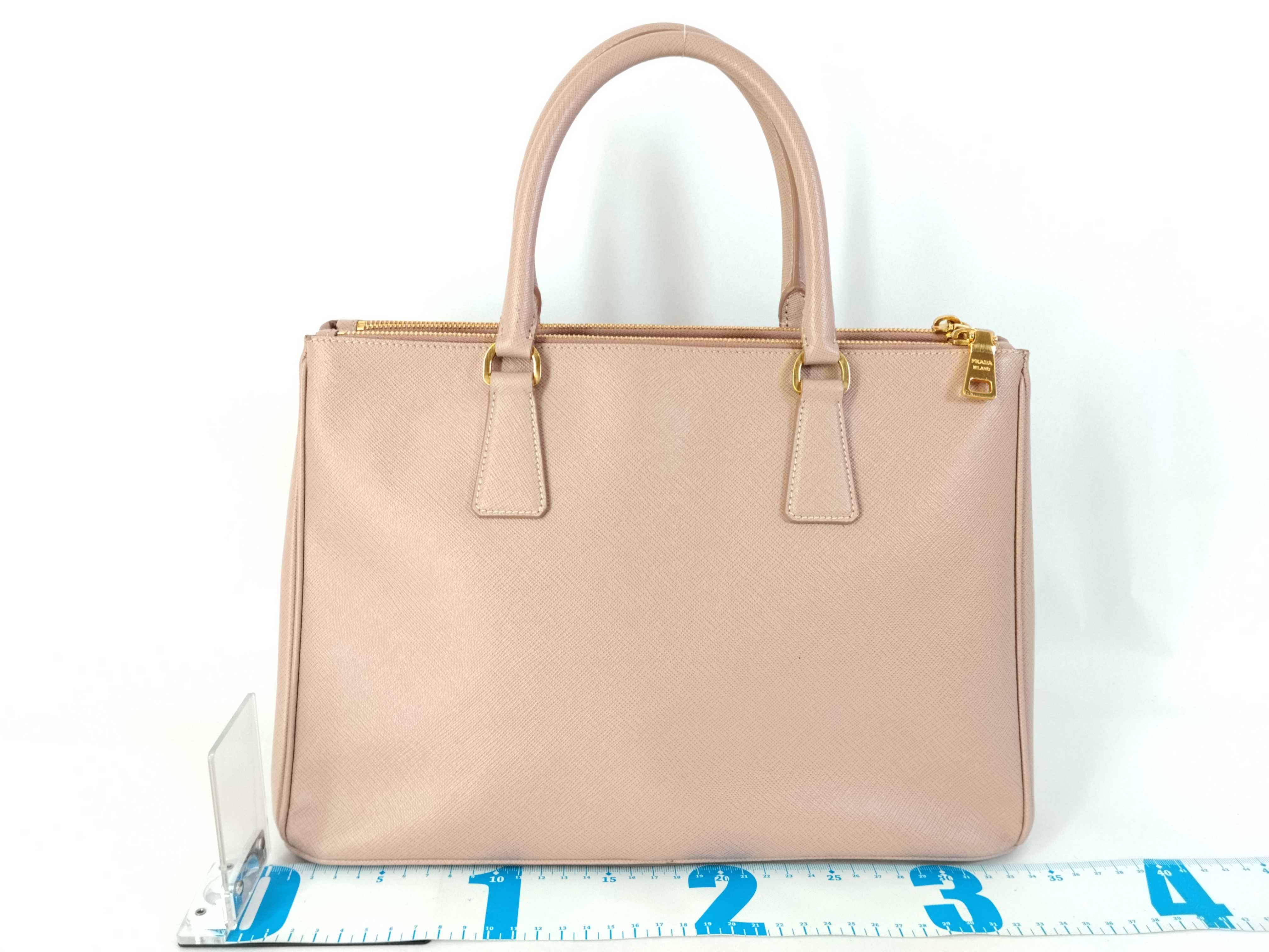 Galleria Saffiano 2-Way Handbag, Pink Beige — view 2