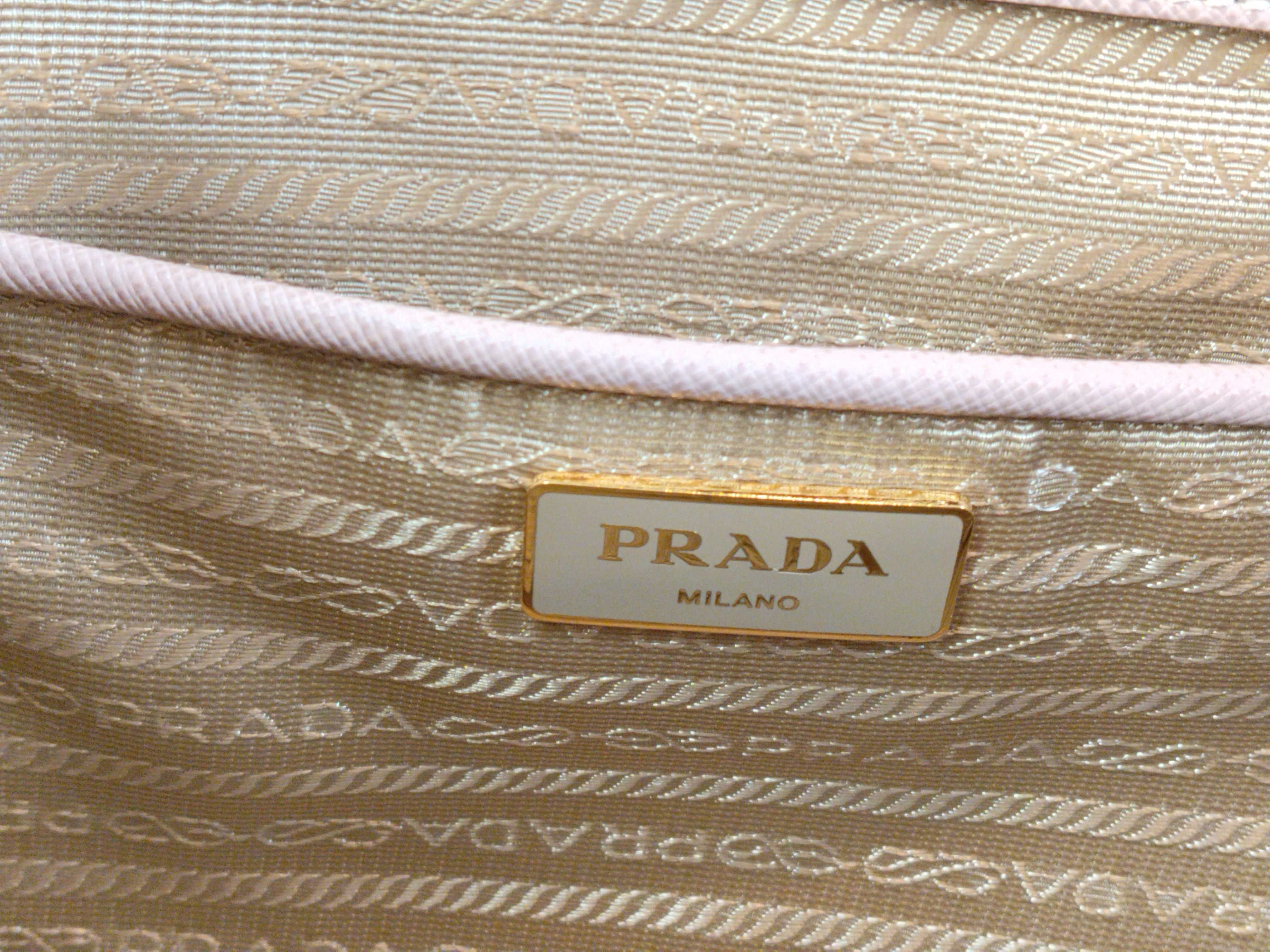 Galleria Saffiano 2-Way Handbag, Pink Beige — view 12
