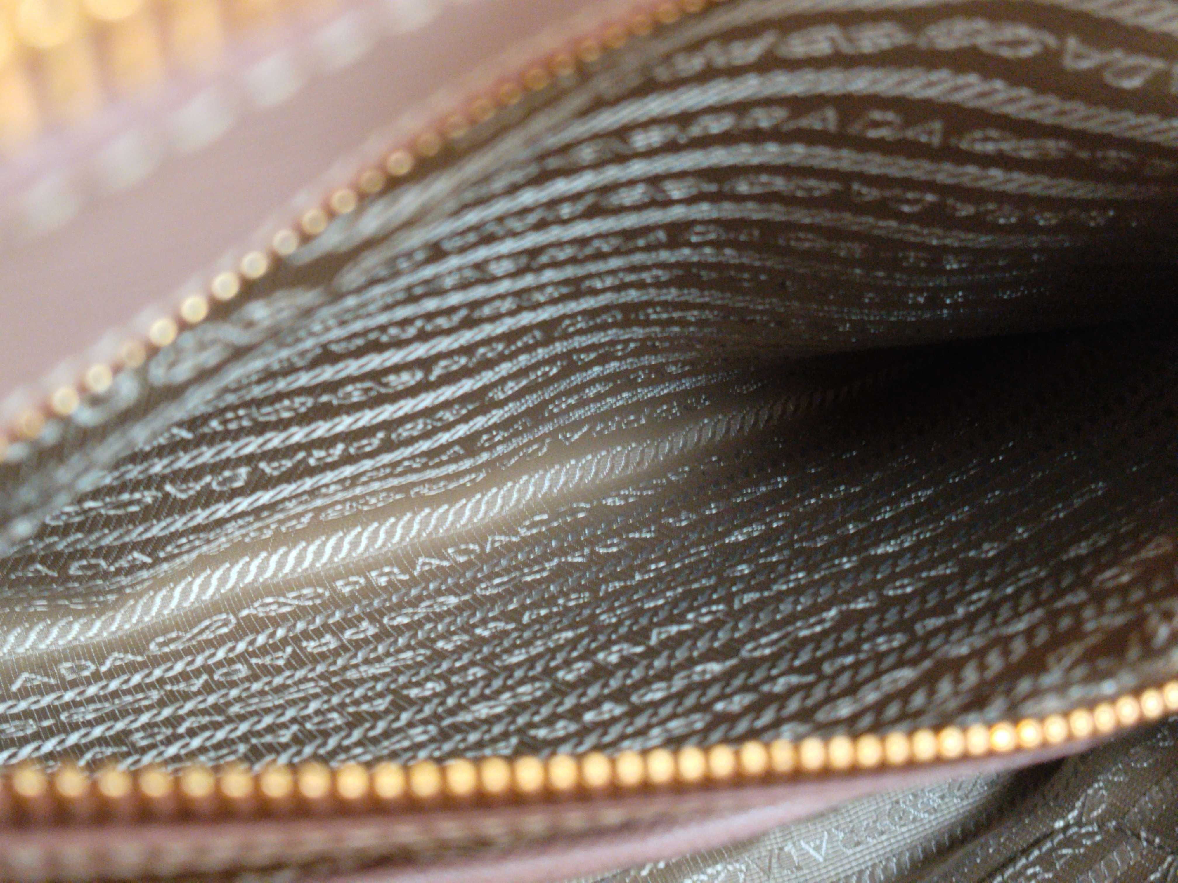 Galleria Saffiano 2-Way Handbag, Pink Beige — view 13