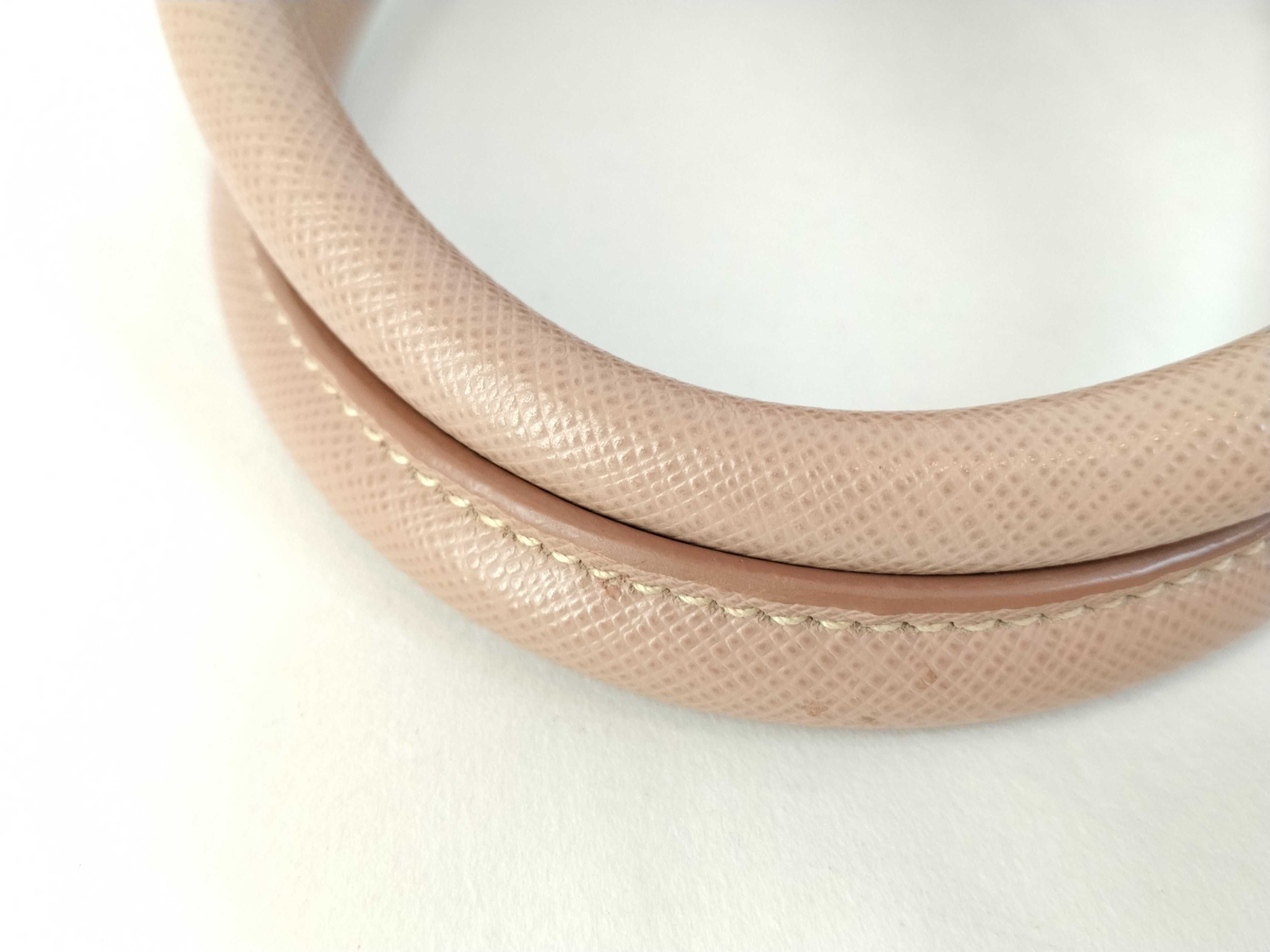 Galleria Saffiano 2-Way Handbag, Pink Beige — view 4